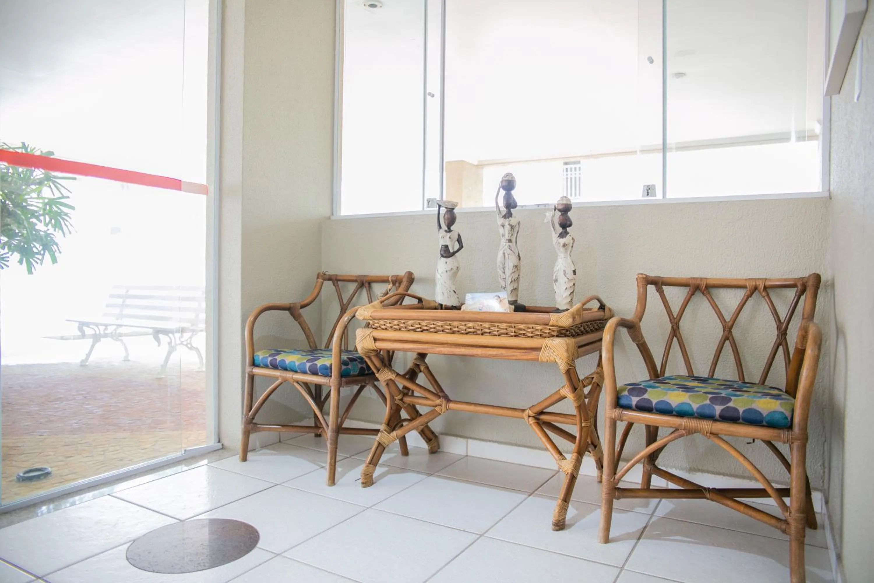 Seating area in Paramar Praia Grande