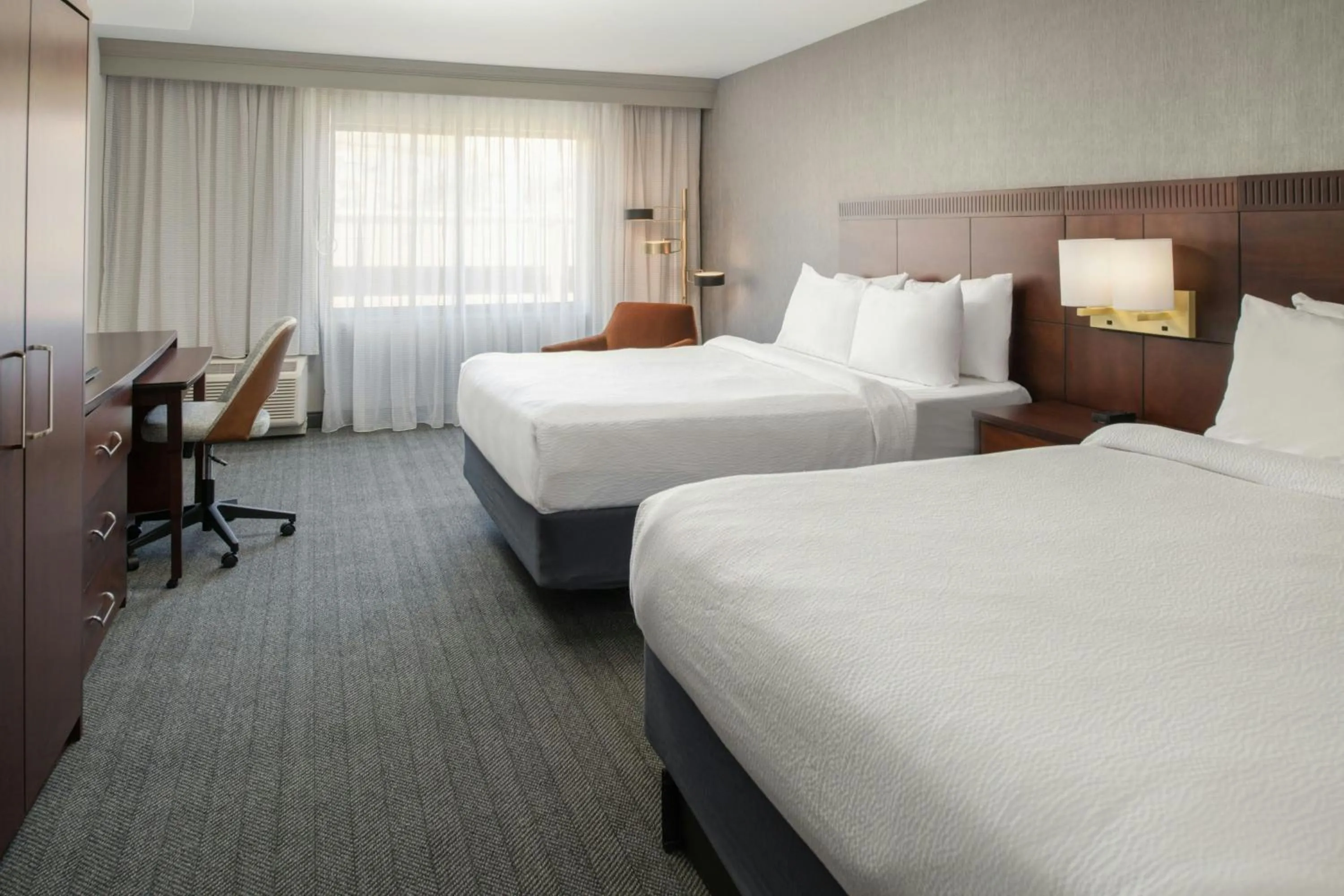 Photo of the whole room, Bed in Courtyard Carson City