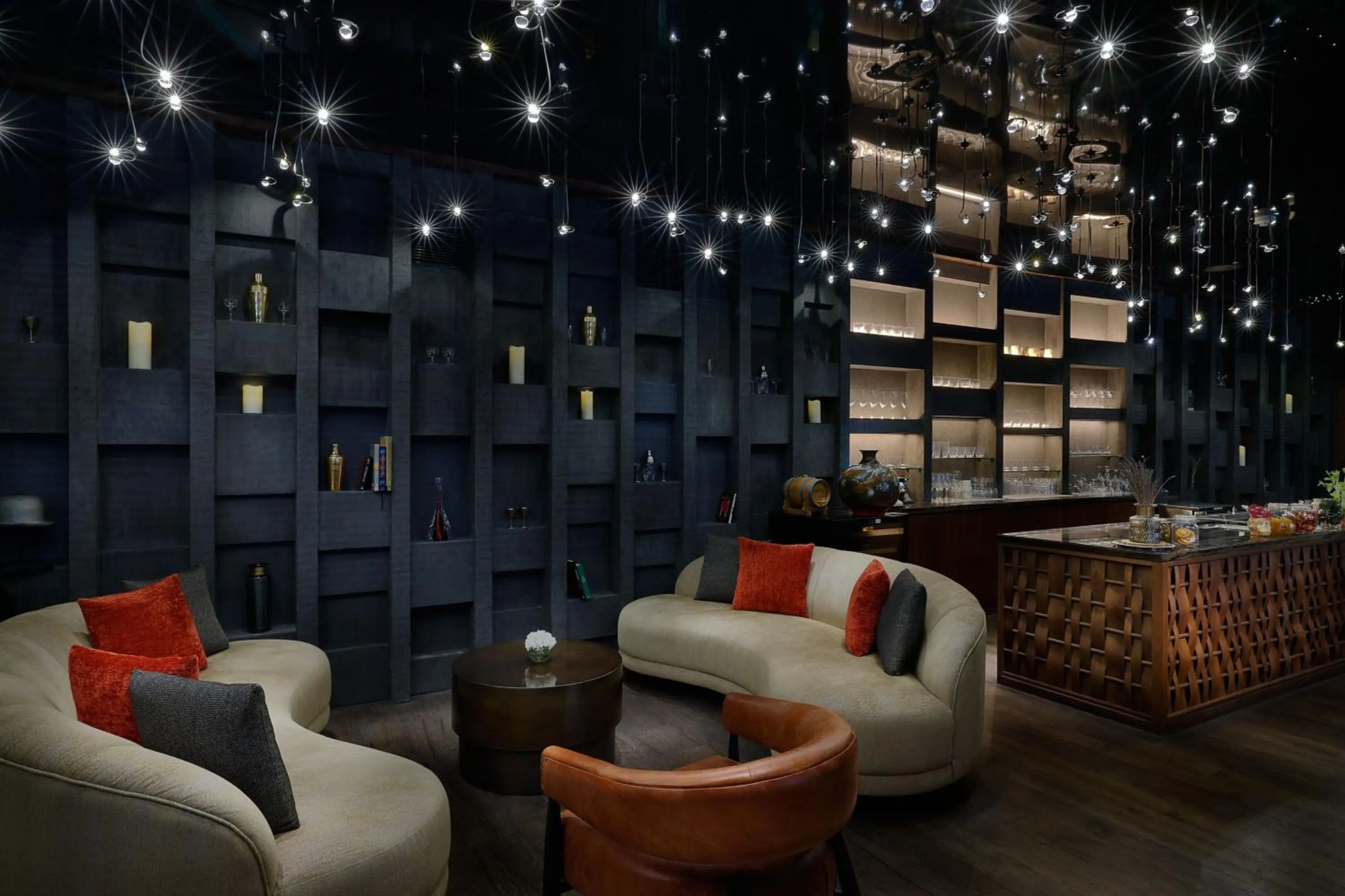 Lounge or bar in The St. Regis Downtown Dubai