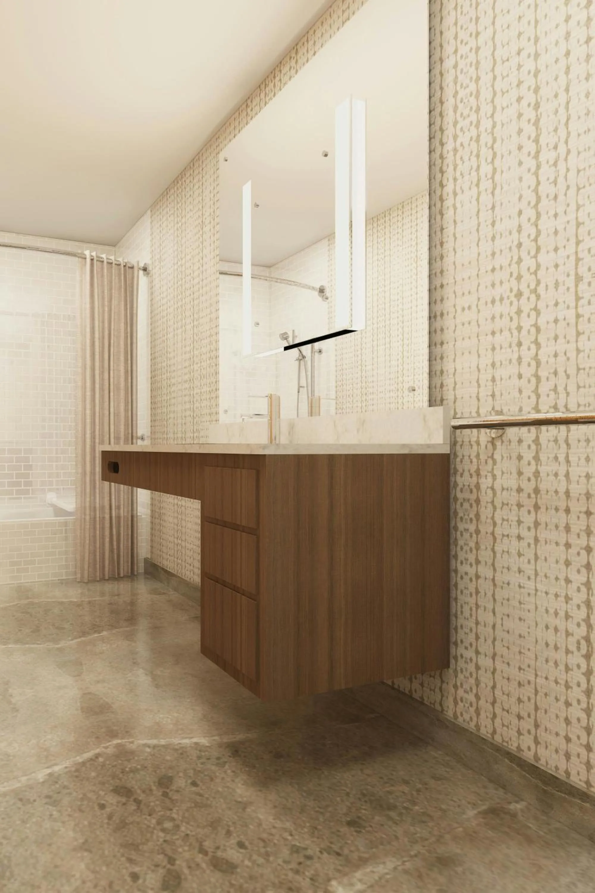 Bathroom in SpringHill Suites by Marriott Fayetteville Fort Bragg