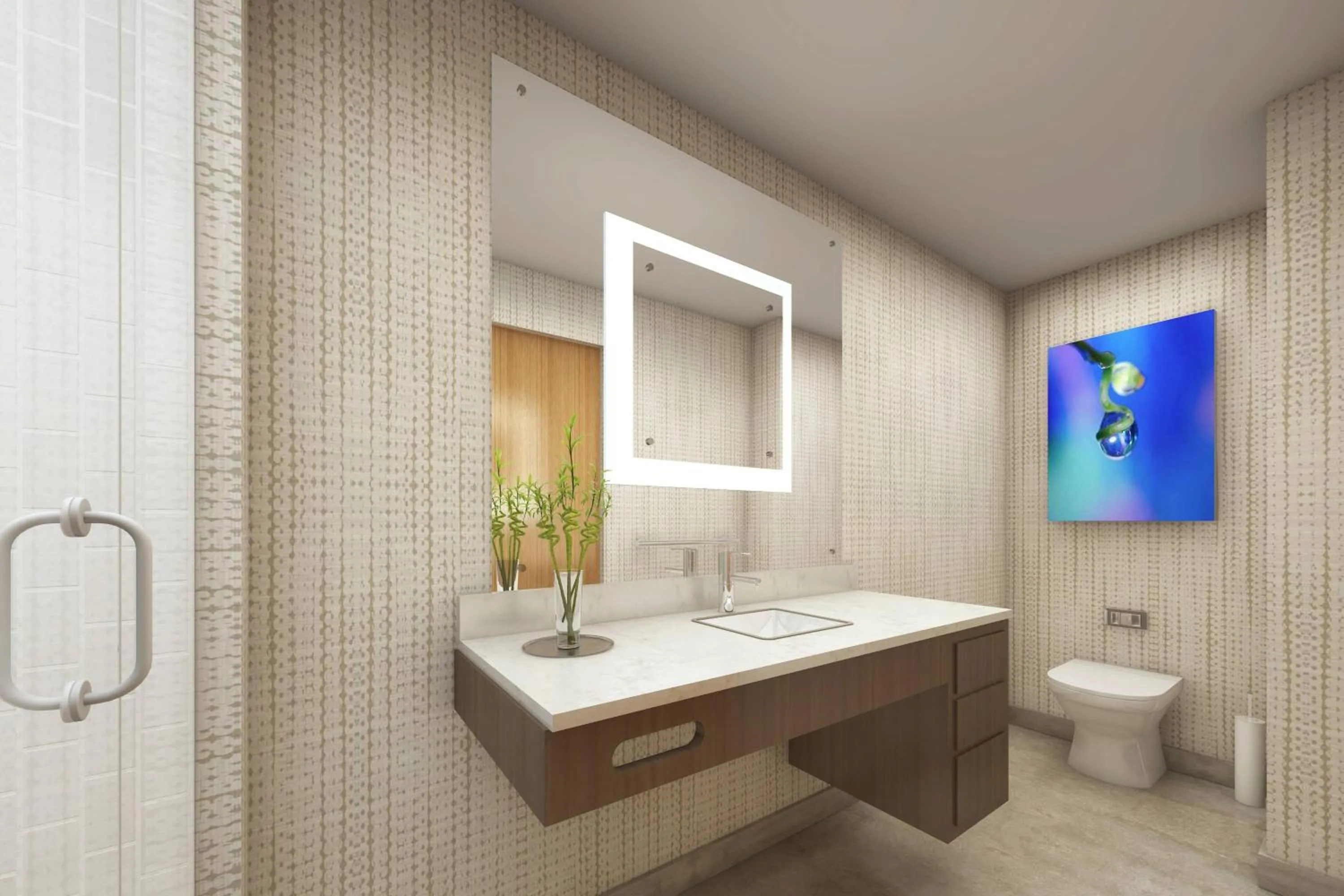 Bathroom in SpringHill Suites by Marriott Fayetteville Fort Bragg