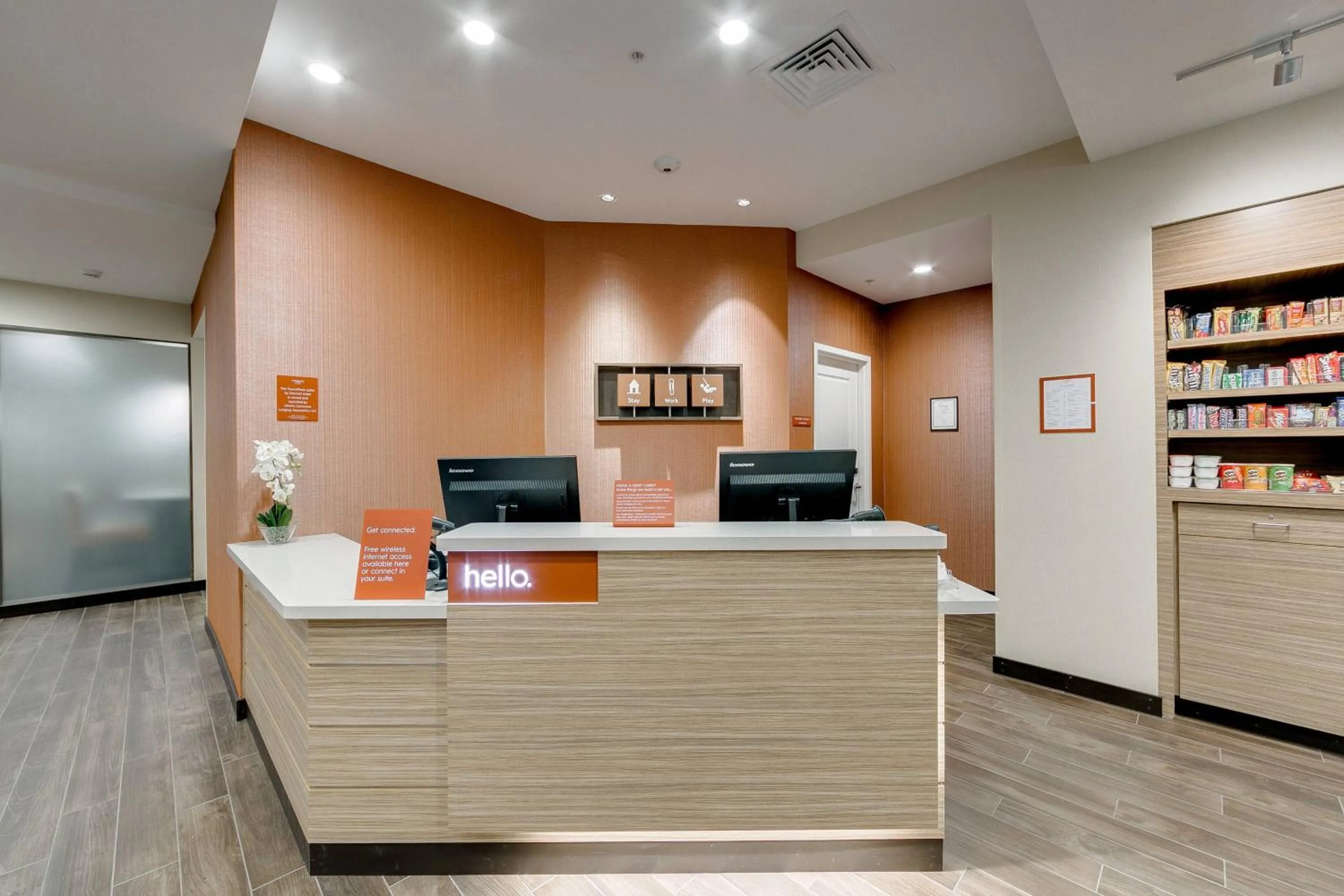 Lobby or reception in TownePlace Suites by Marriott Kansas City Liberty
