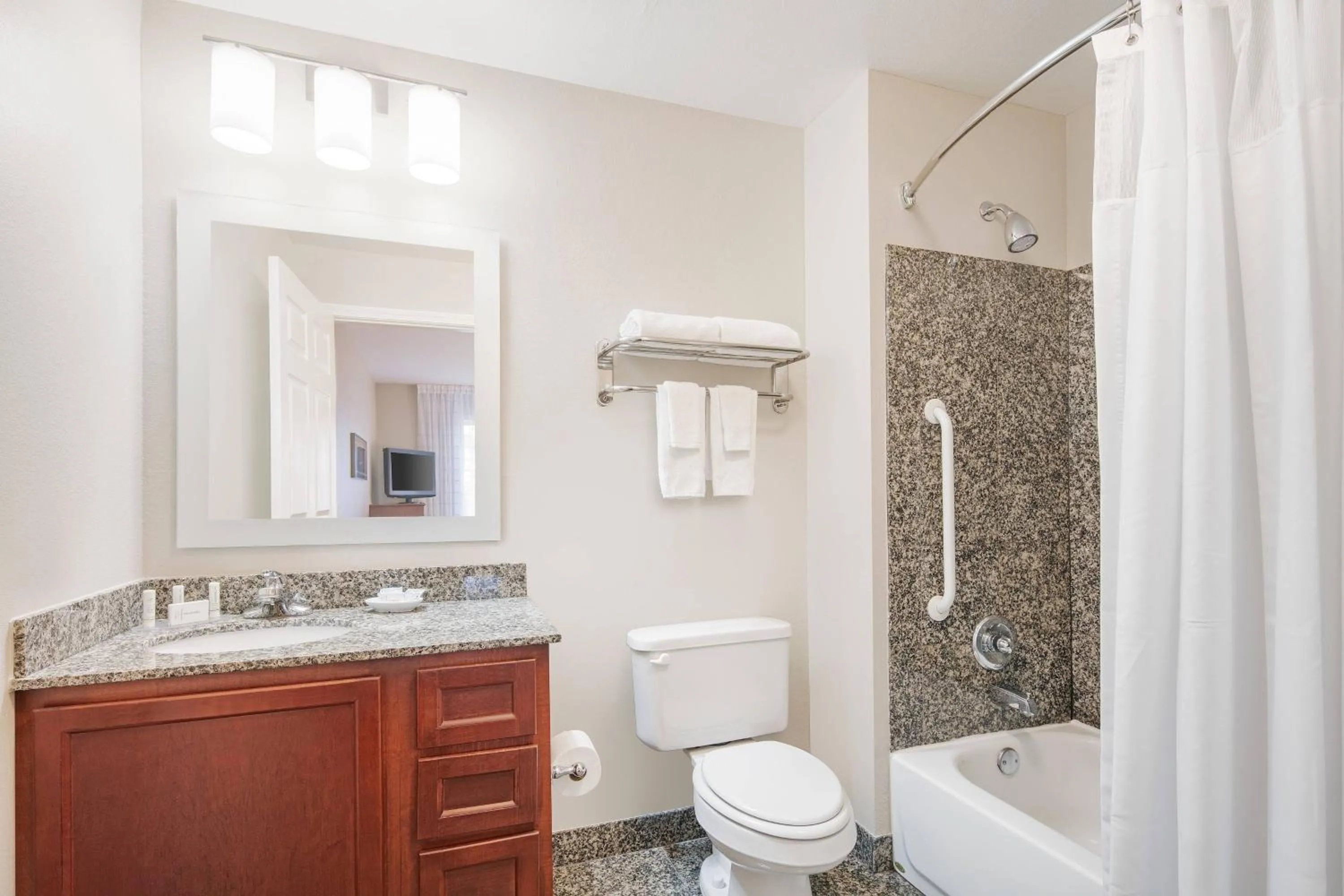 Bathroom in TownePlace Suites by Marriott Bentonville Rogers