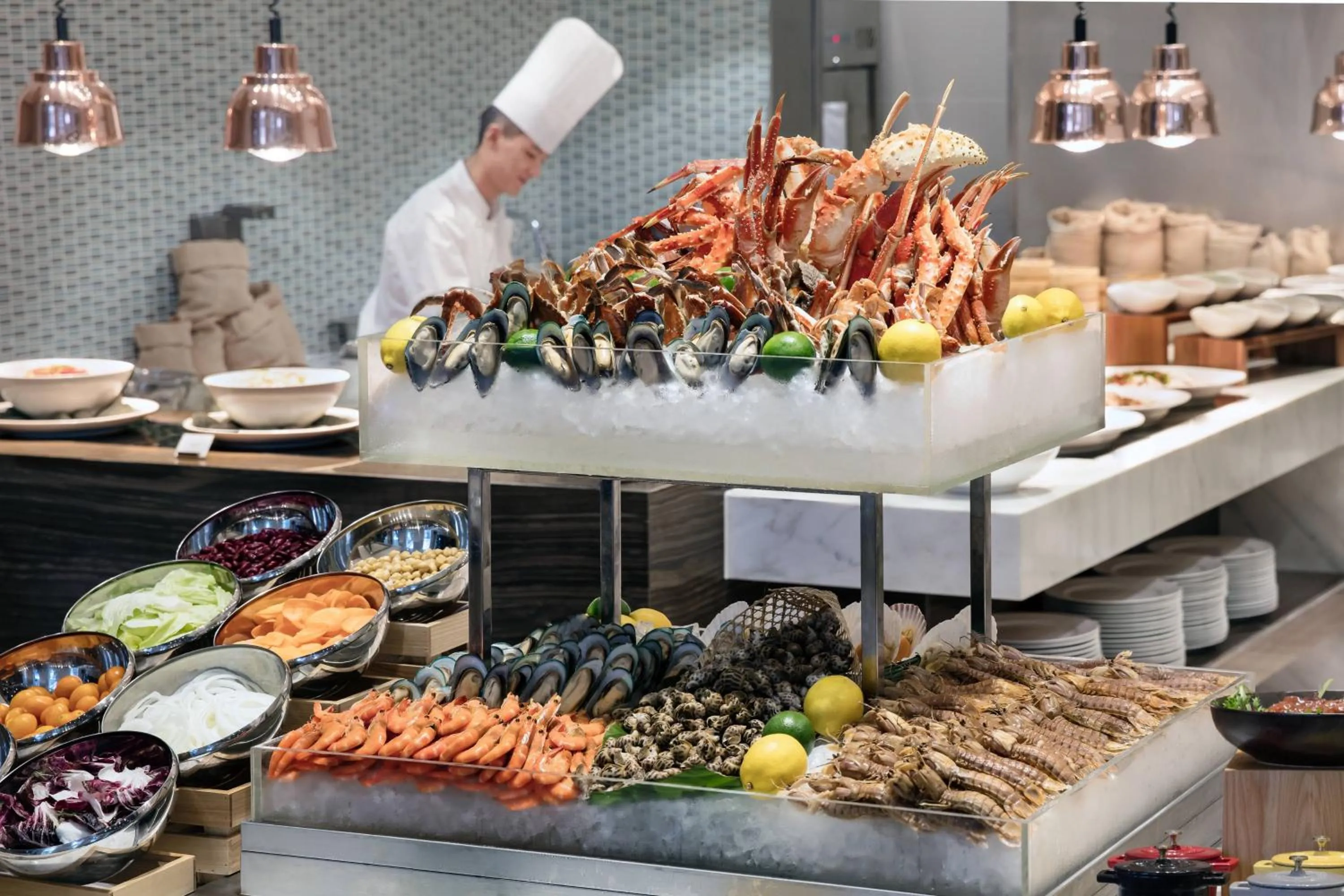 Restaurant/places to eat in Courtyard by Marriott Tianjin Hongqiao