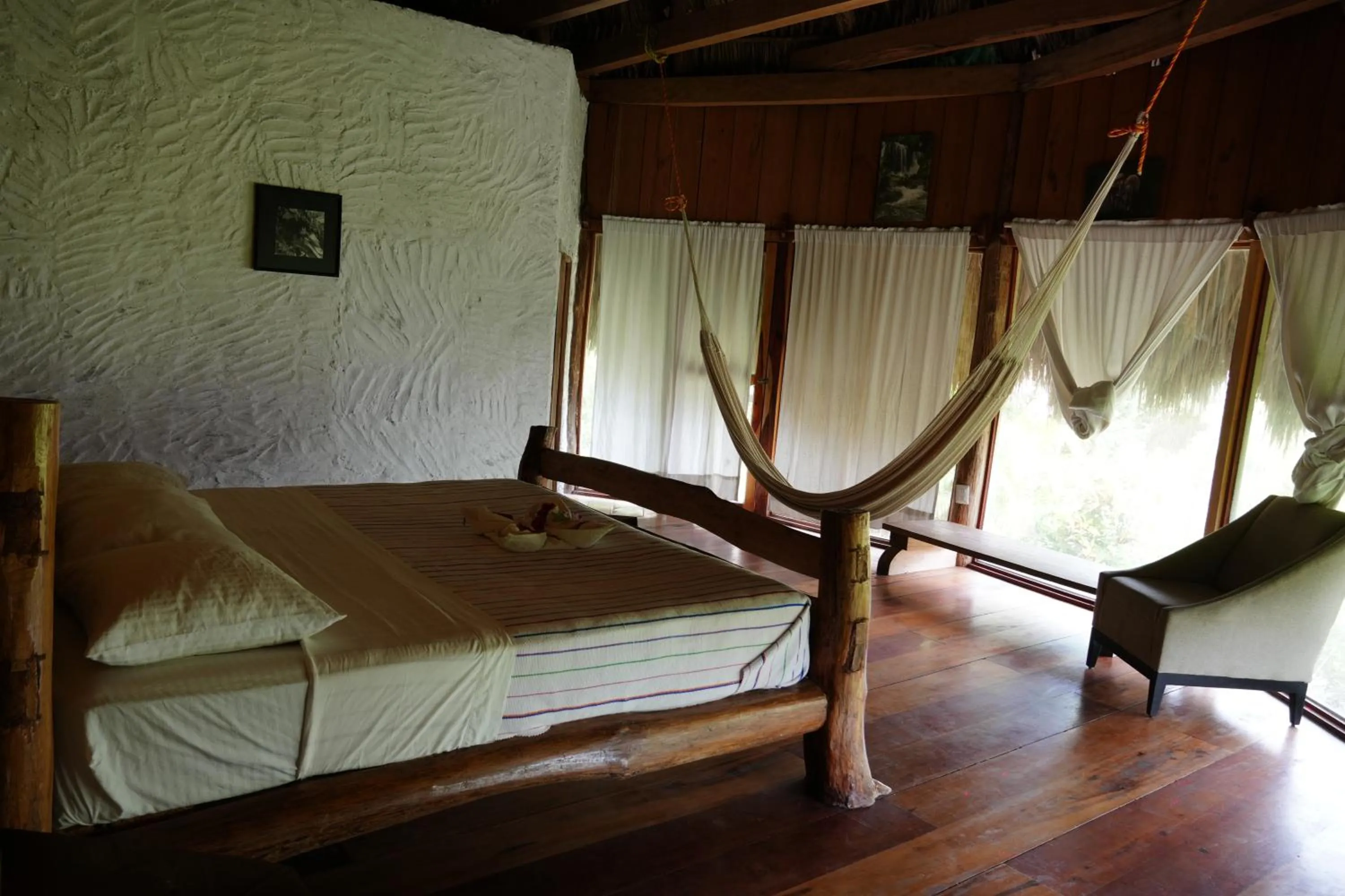 Bed in Eco Hotel Sak Nok