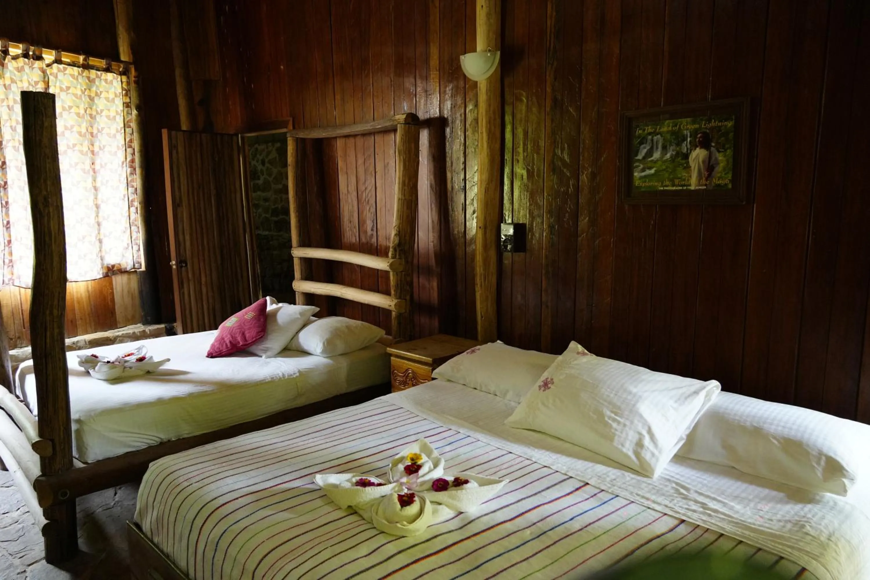 Bed in Eco Hotel Sak Nok