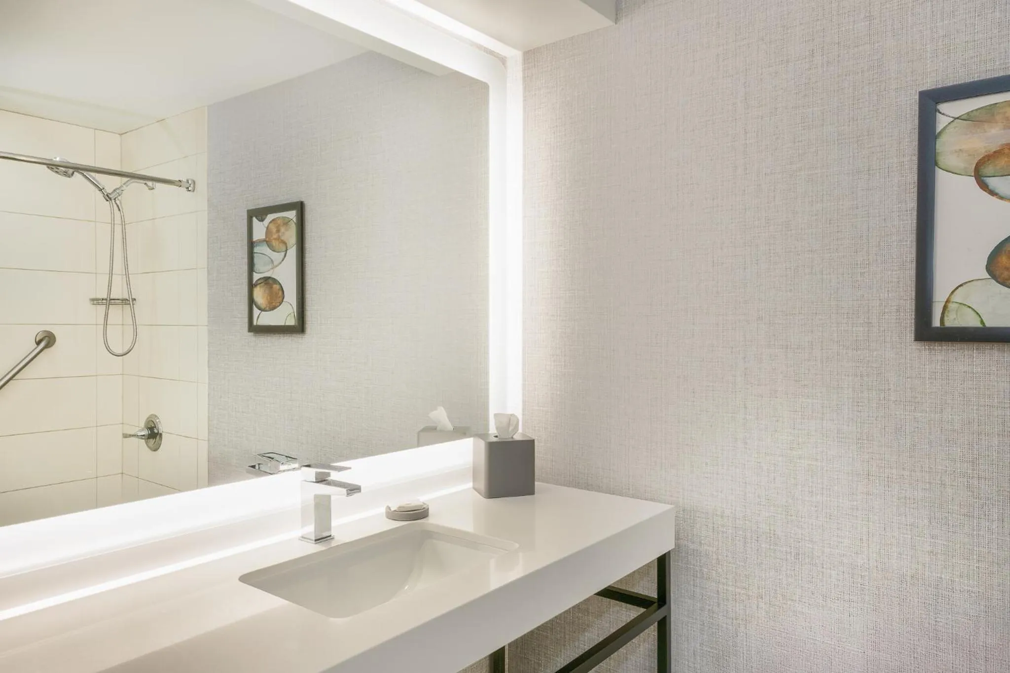 Bathroom in Rochester Marriott Mayo Clinic Area