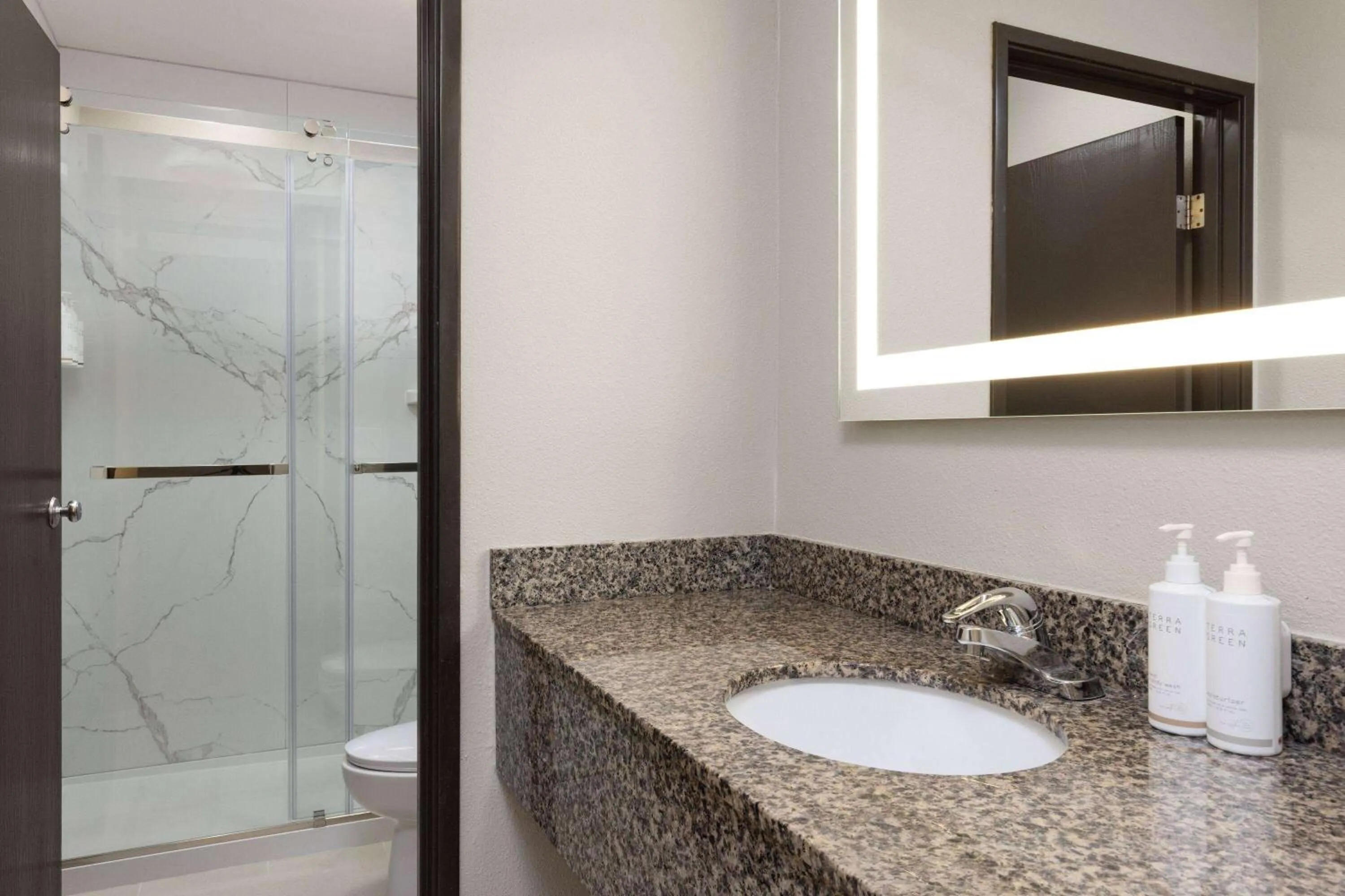 Bathroom in Days Inn by Wyndham Williams