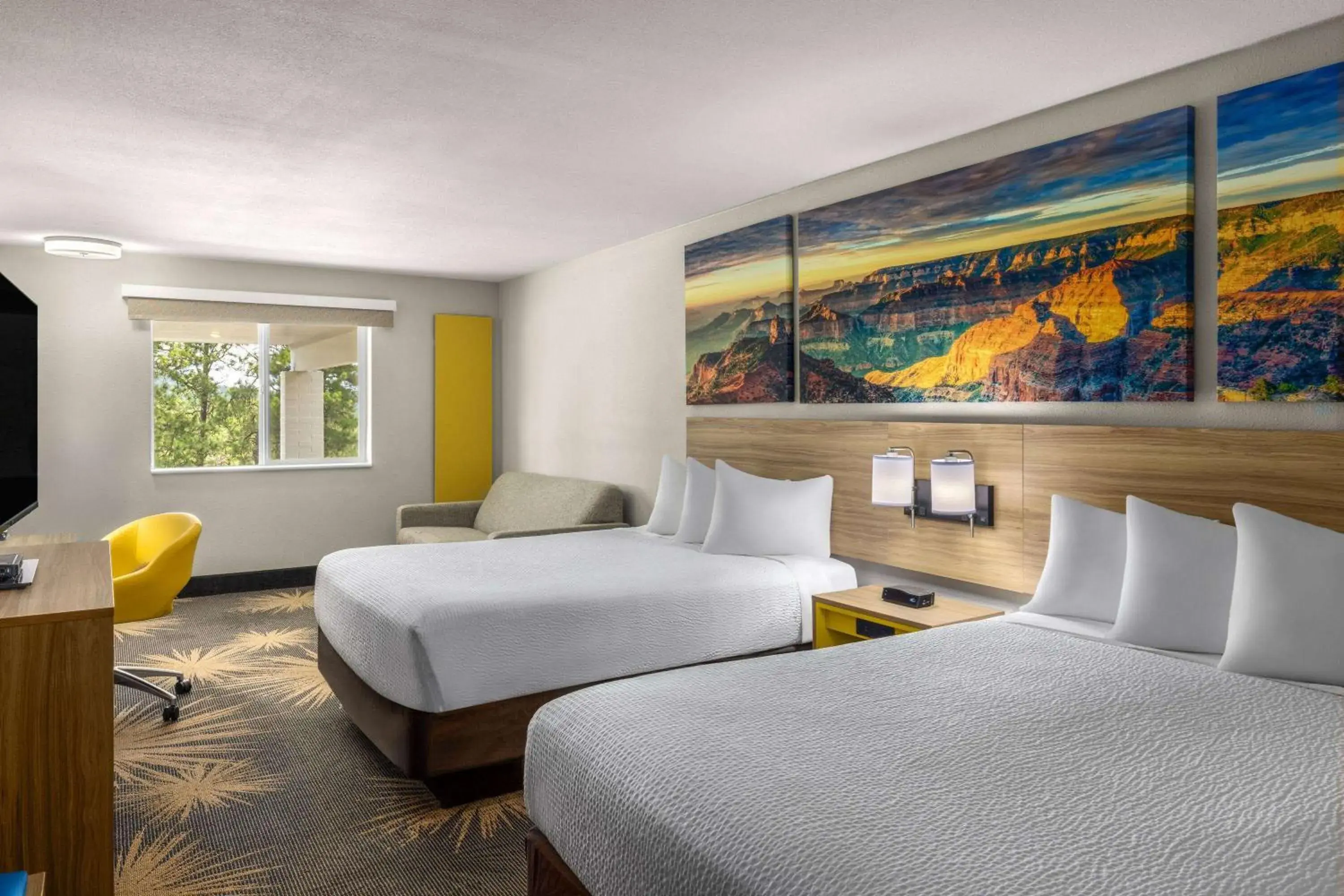 Studio Suite with Two Queen Beds - Non-Smoking in Days Inn by Wyndham Williams Studio Suite with Two Queen Beds - Non-Smoking in Days Inn by Wyndham Williams