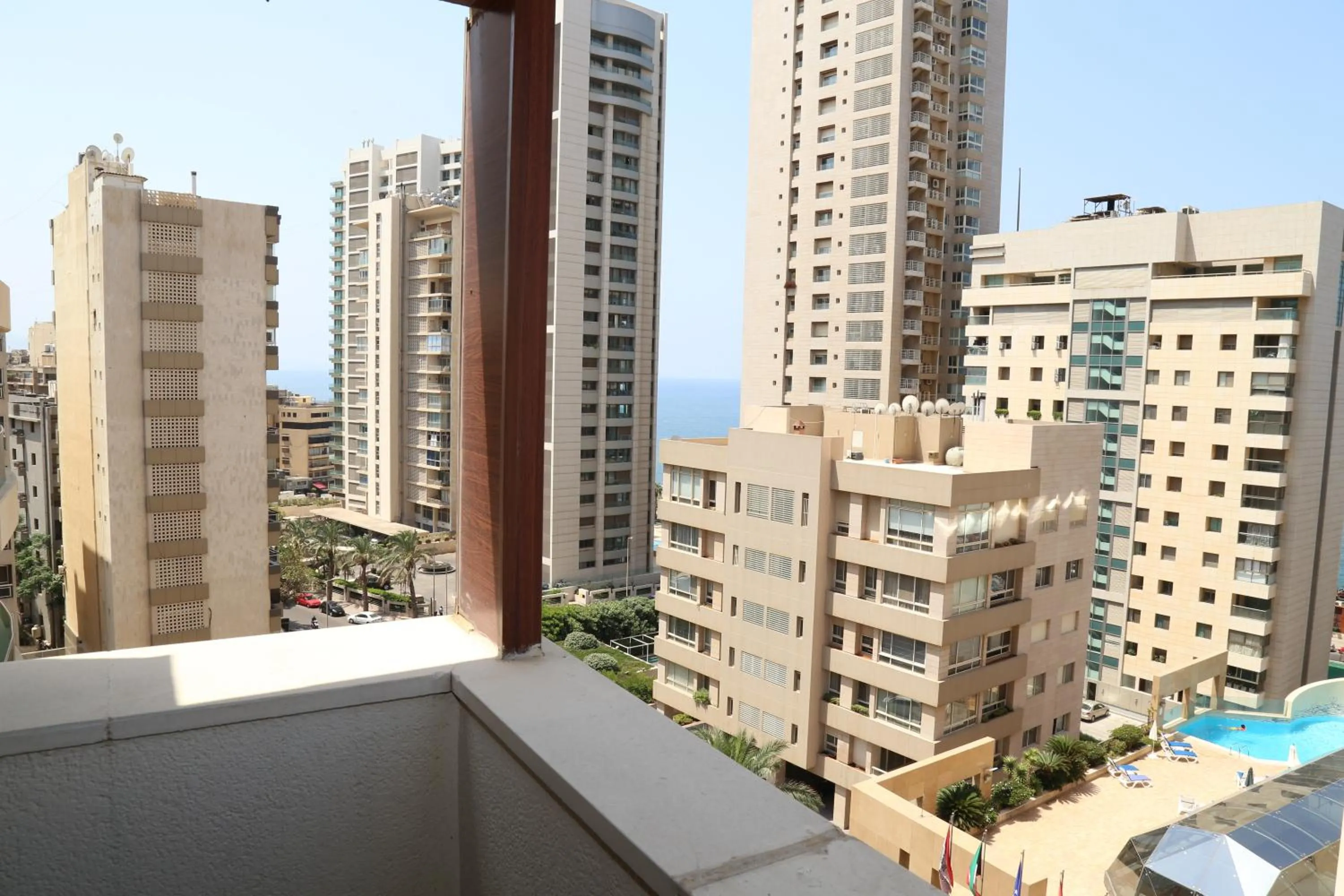 View (from property/room) in Duroy Hotel