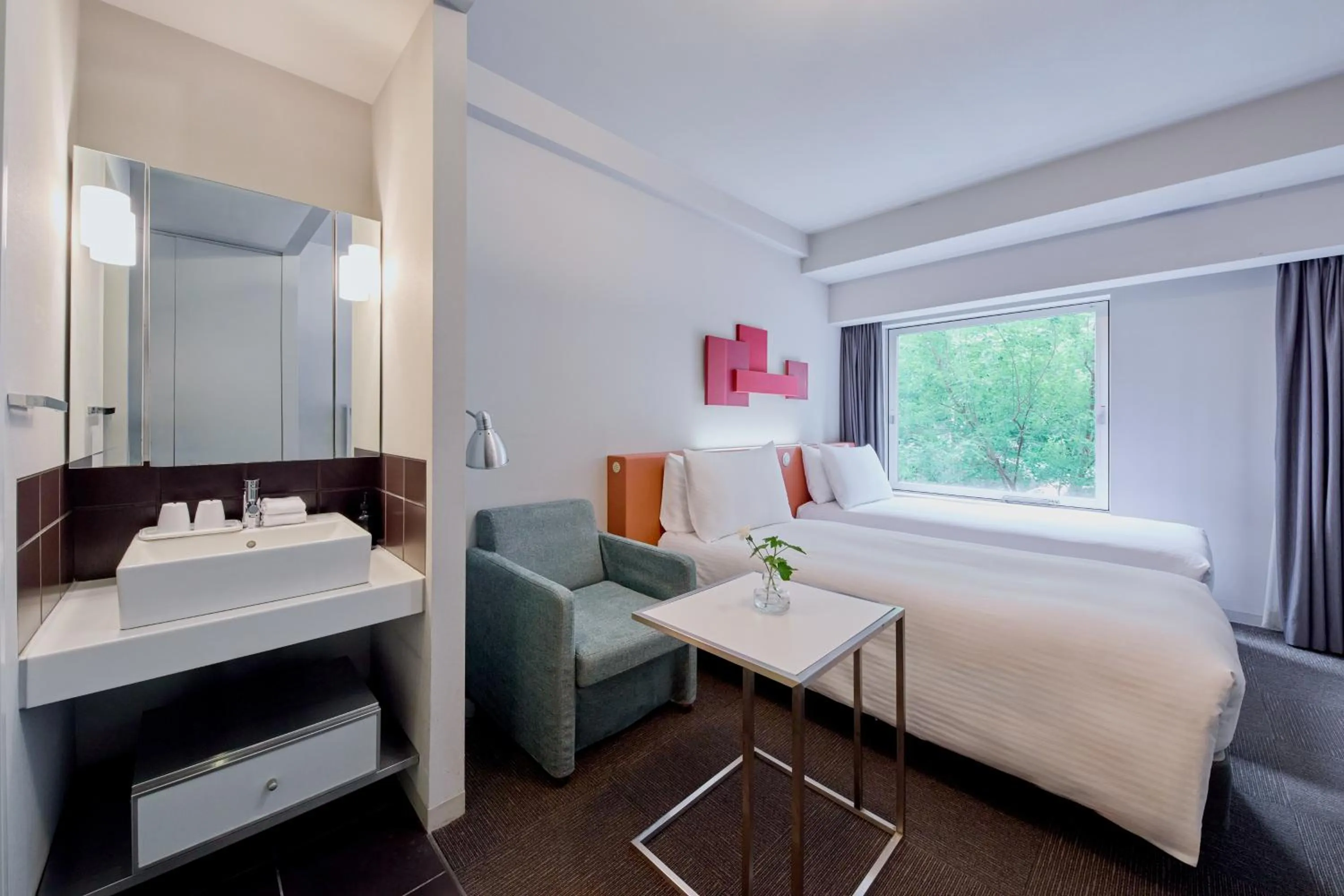 Photo of the whole room, Bed in Citadines Shinjuku Tokyo