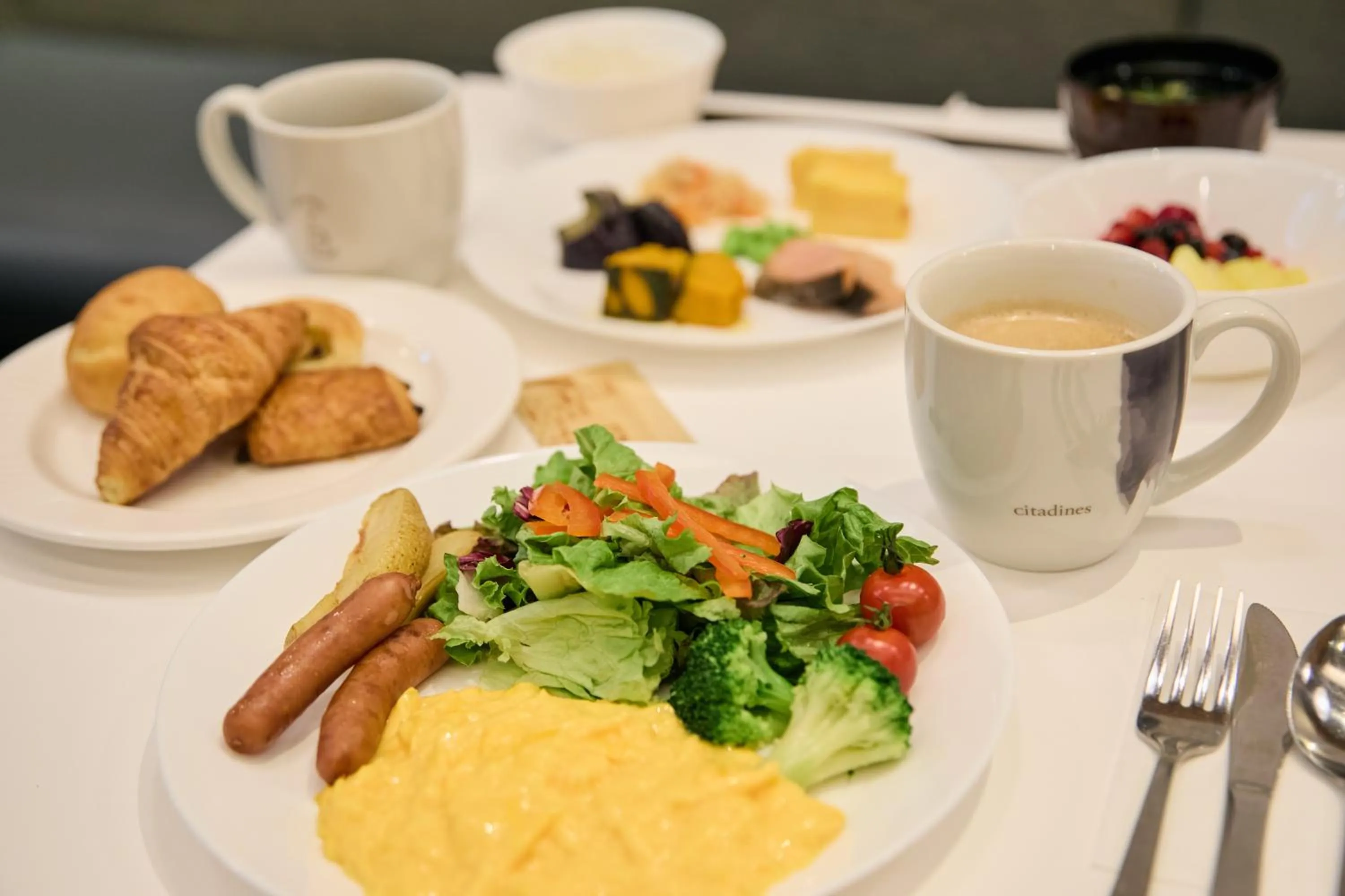 Breakfast in Citadines Shinjuku Tokyo