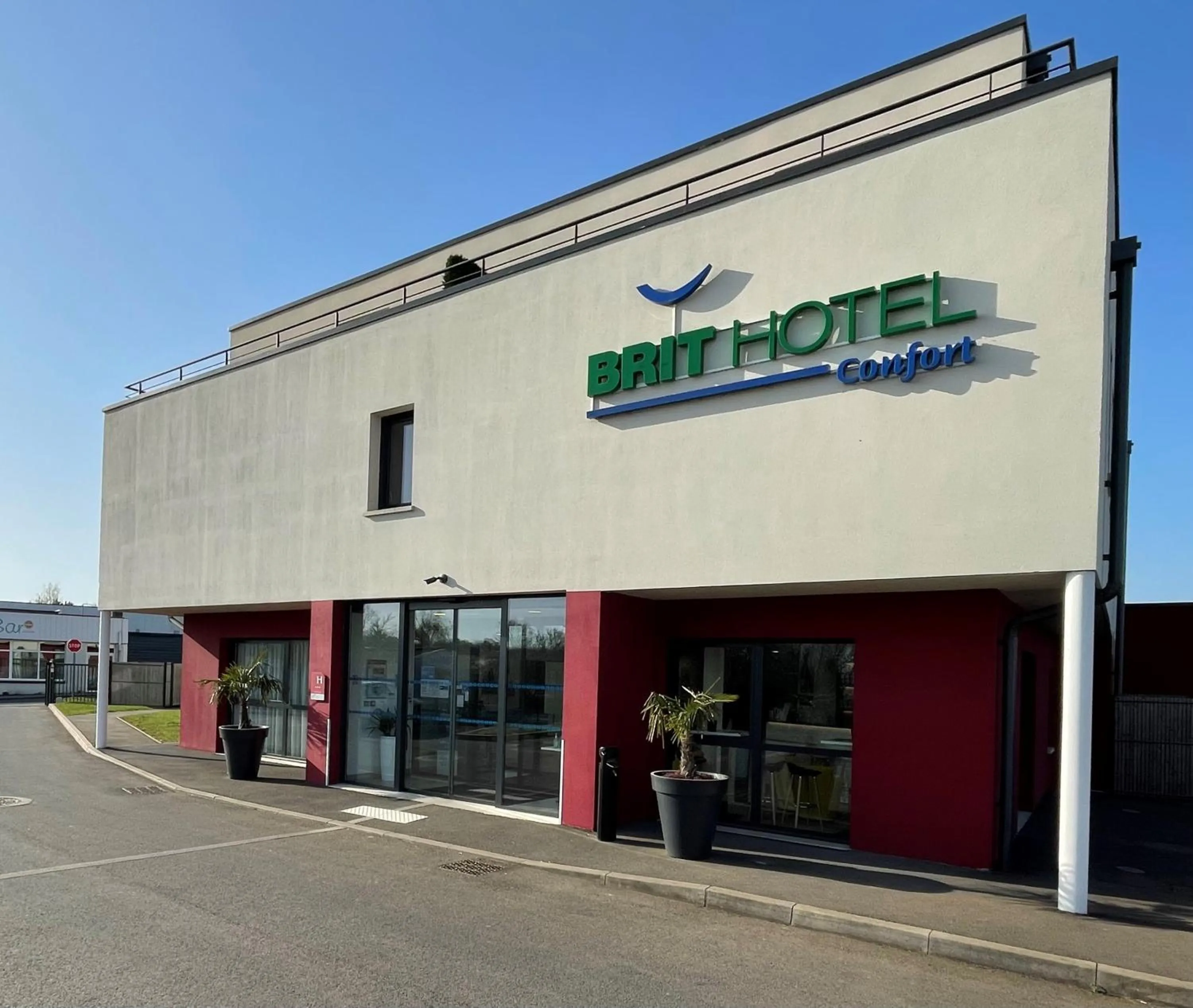 Property building in Brit Hotel Confort Loches