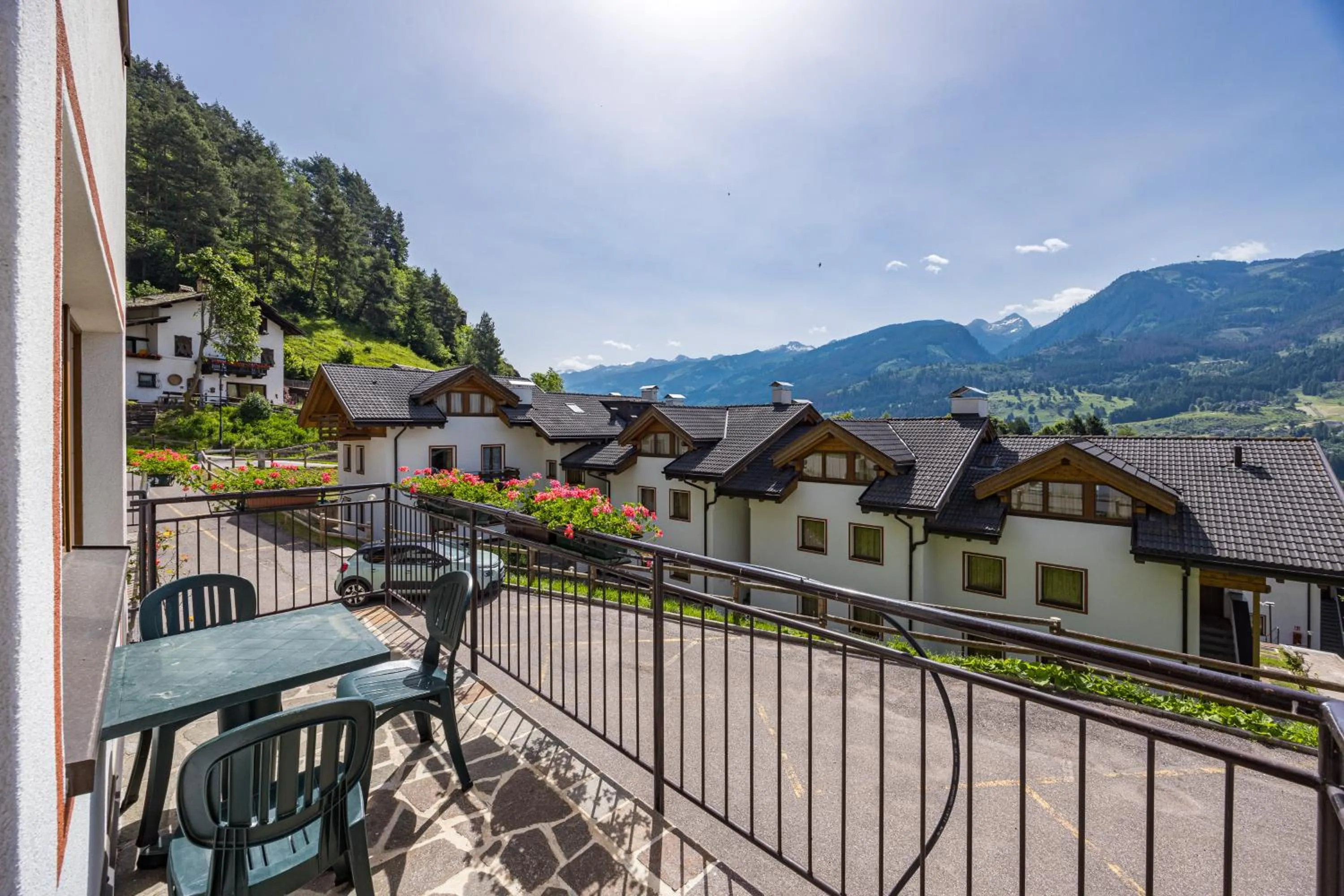 Balcony/Terrace in Residence Des Alpes