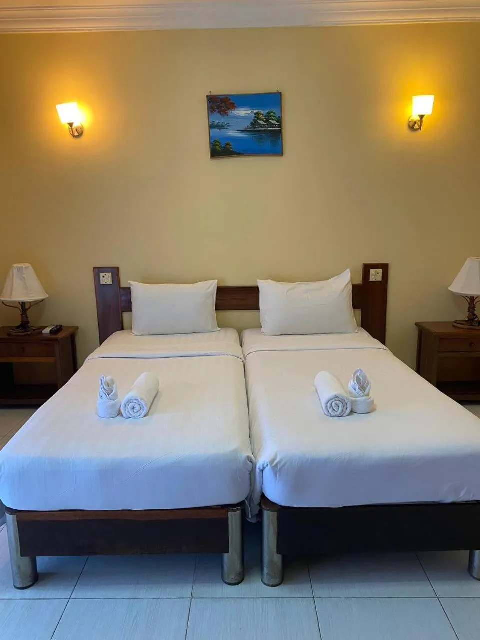 Bed in Don Bosco Hotel School