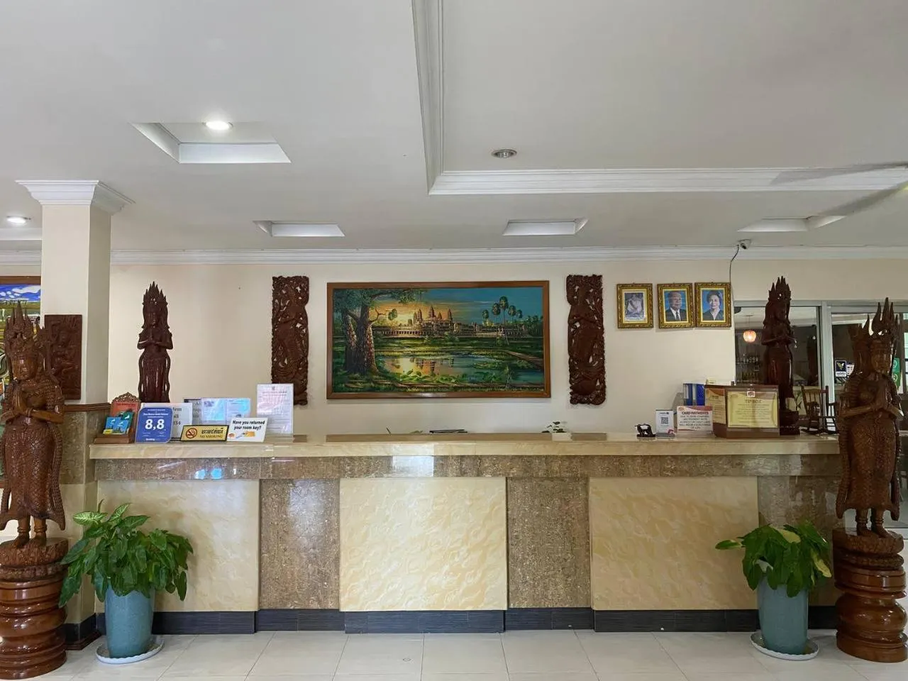 Lobby or reception in Don Bosco Hotel School