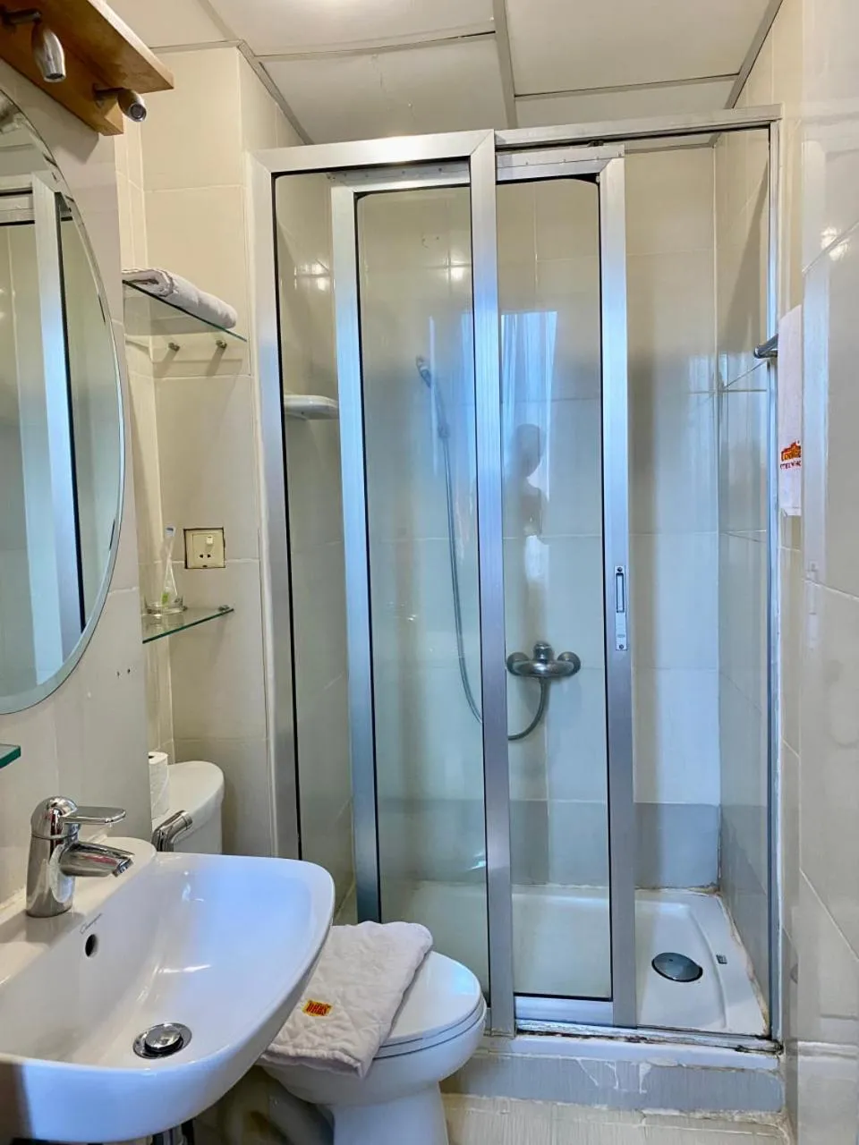 Shower in Don Bosco Hotel School