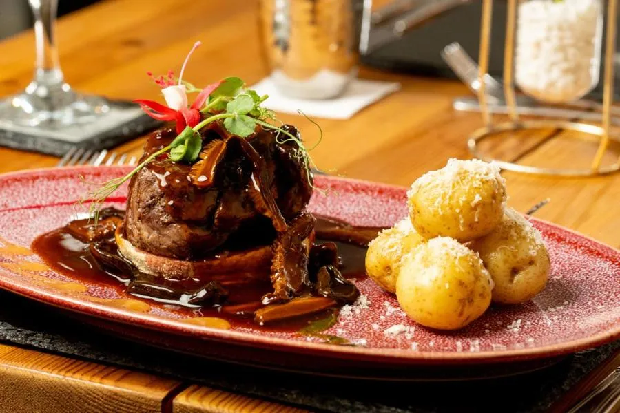 Food close-up in The Gower Hotel