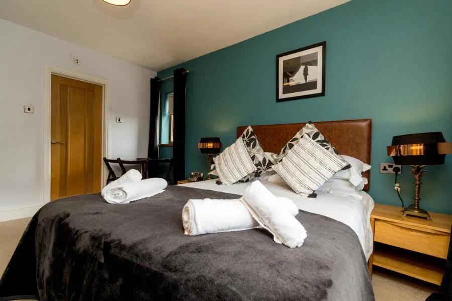 Bed in The Gower Hotel