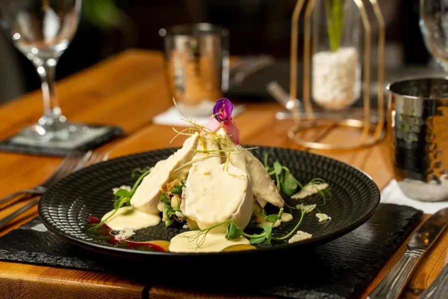 Food close-up in The Gower Hotel