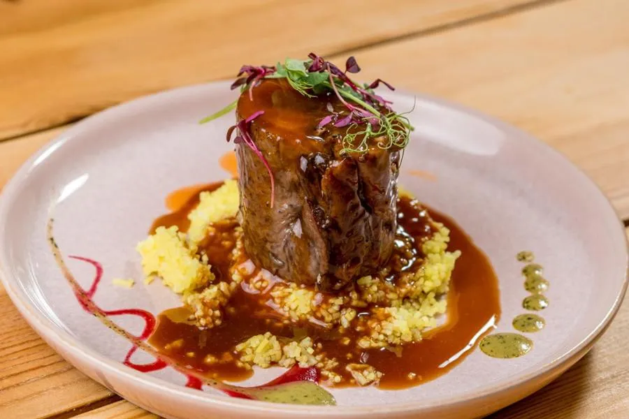 Food close-up in The Gower Hotel