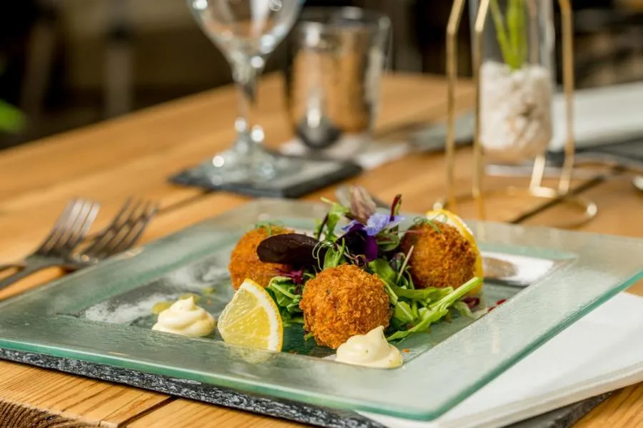 Food close-up in The Gower Hotel
