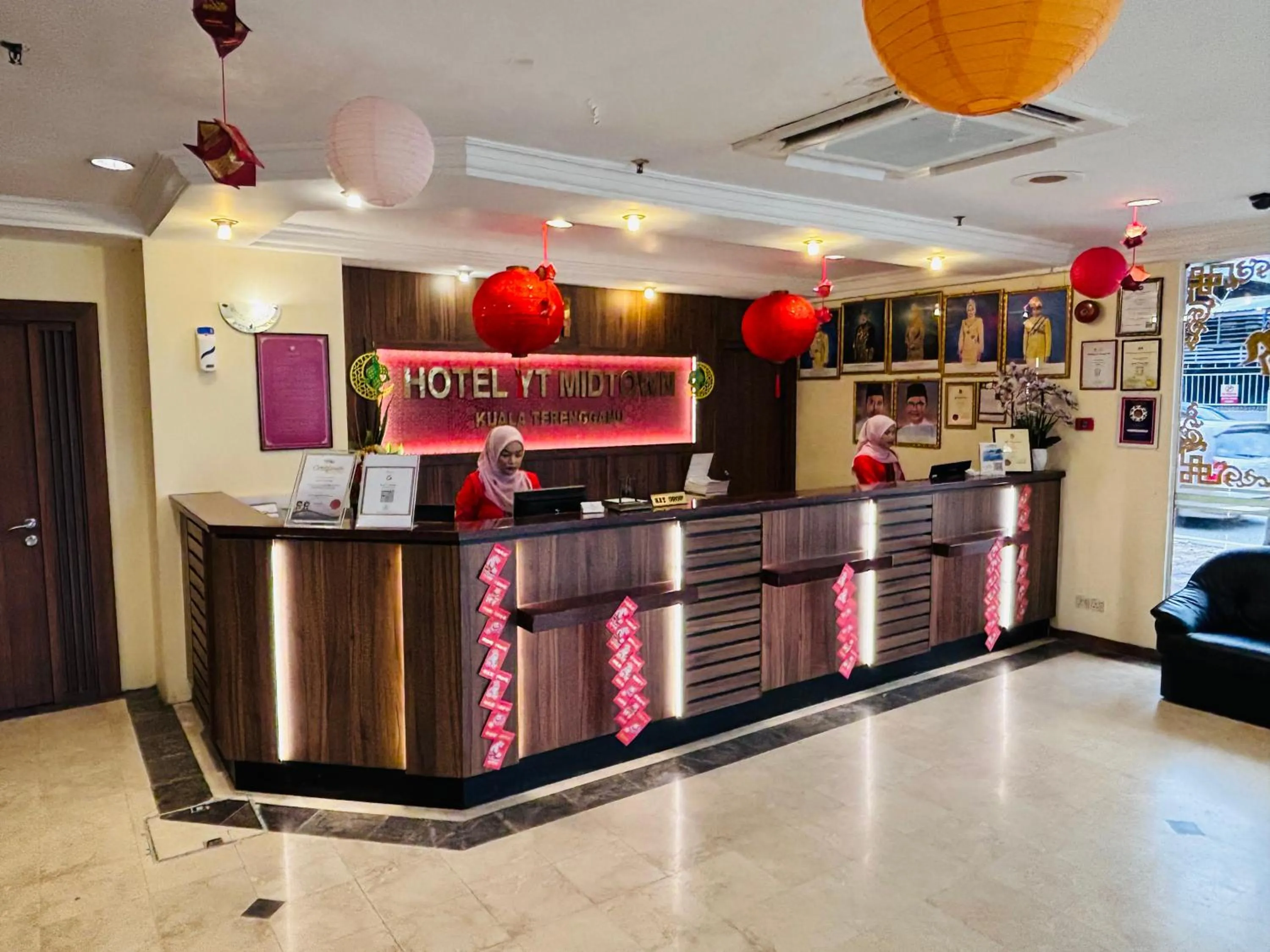 Lobby or reception in Hotel Yt Midtown Kuala Terengganu