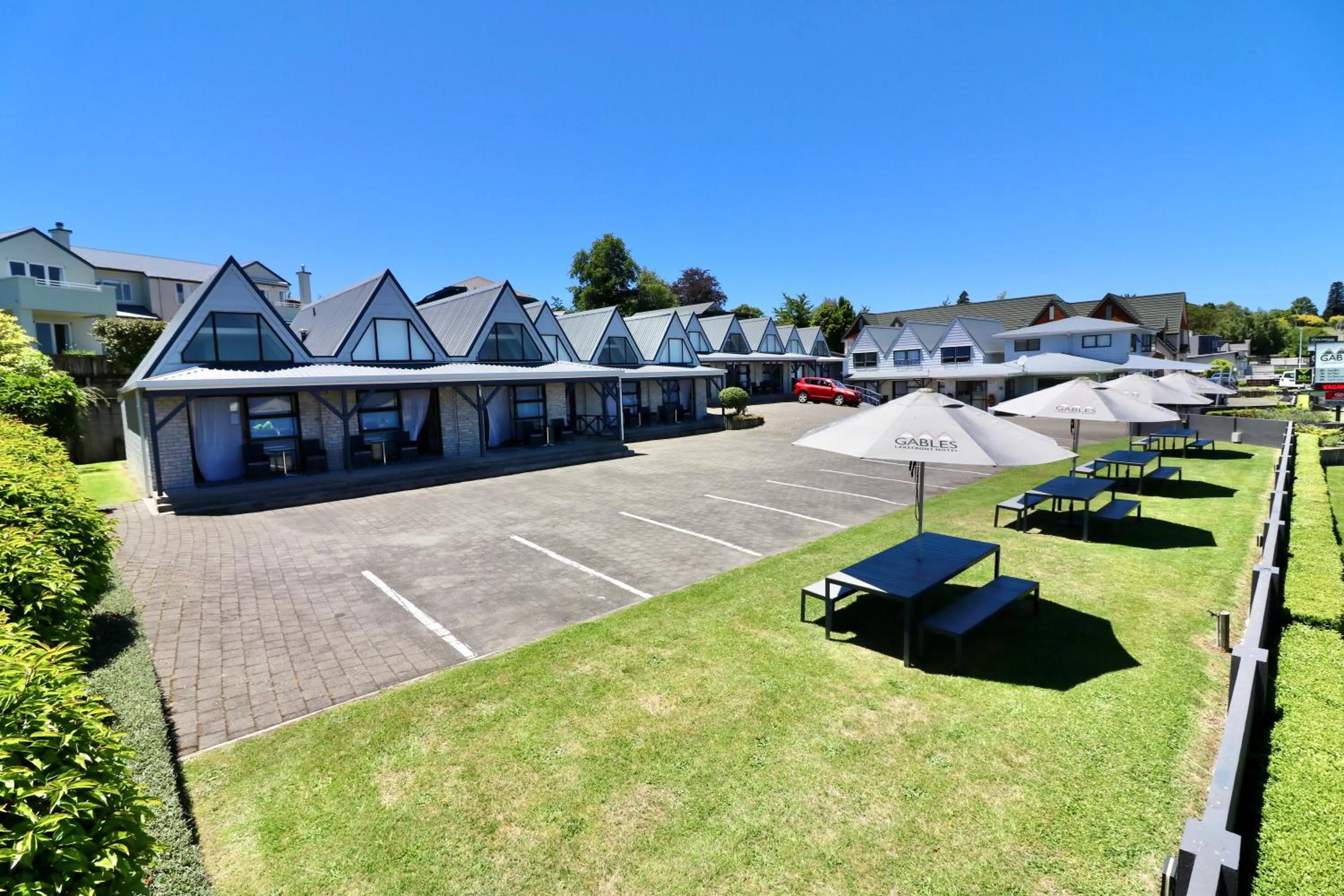 Garden in Gables Lakefront Resort