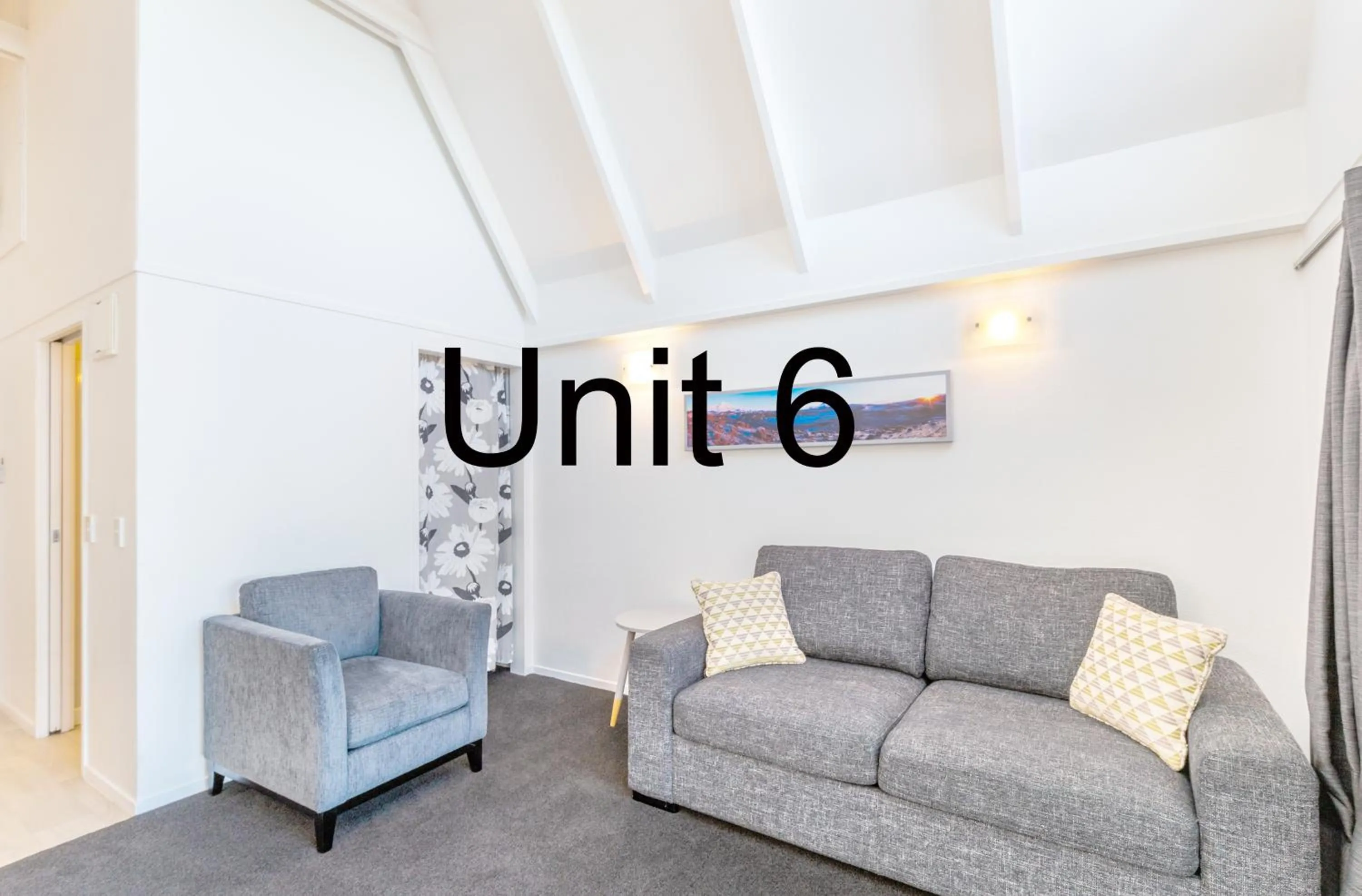 Living room in Gables Lakefront Resort