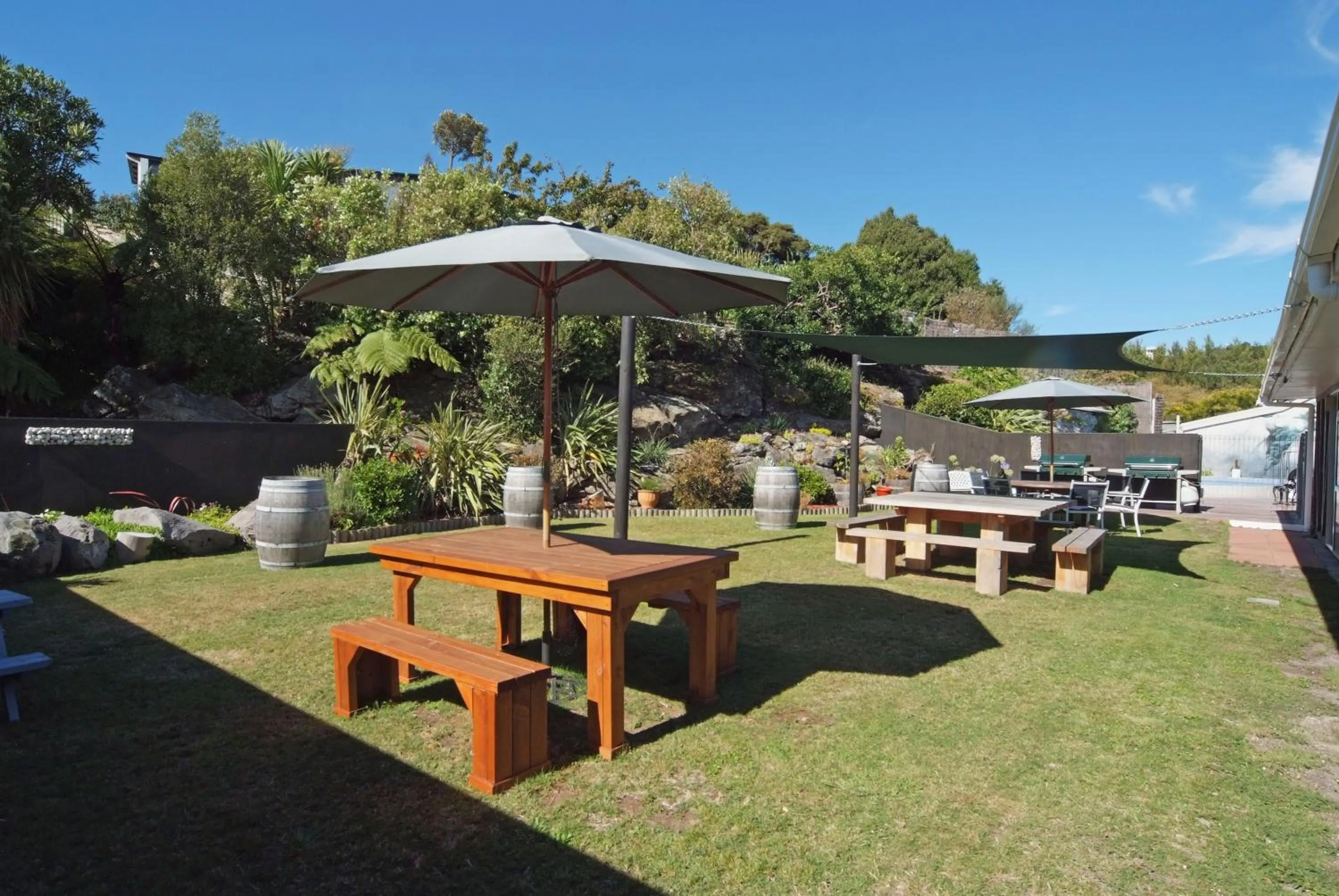 BBQ facilities in Chelmswood Motel Taupo