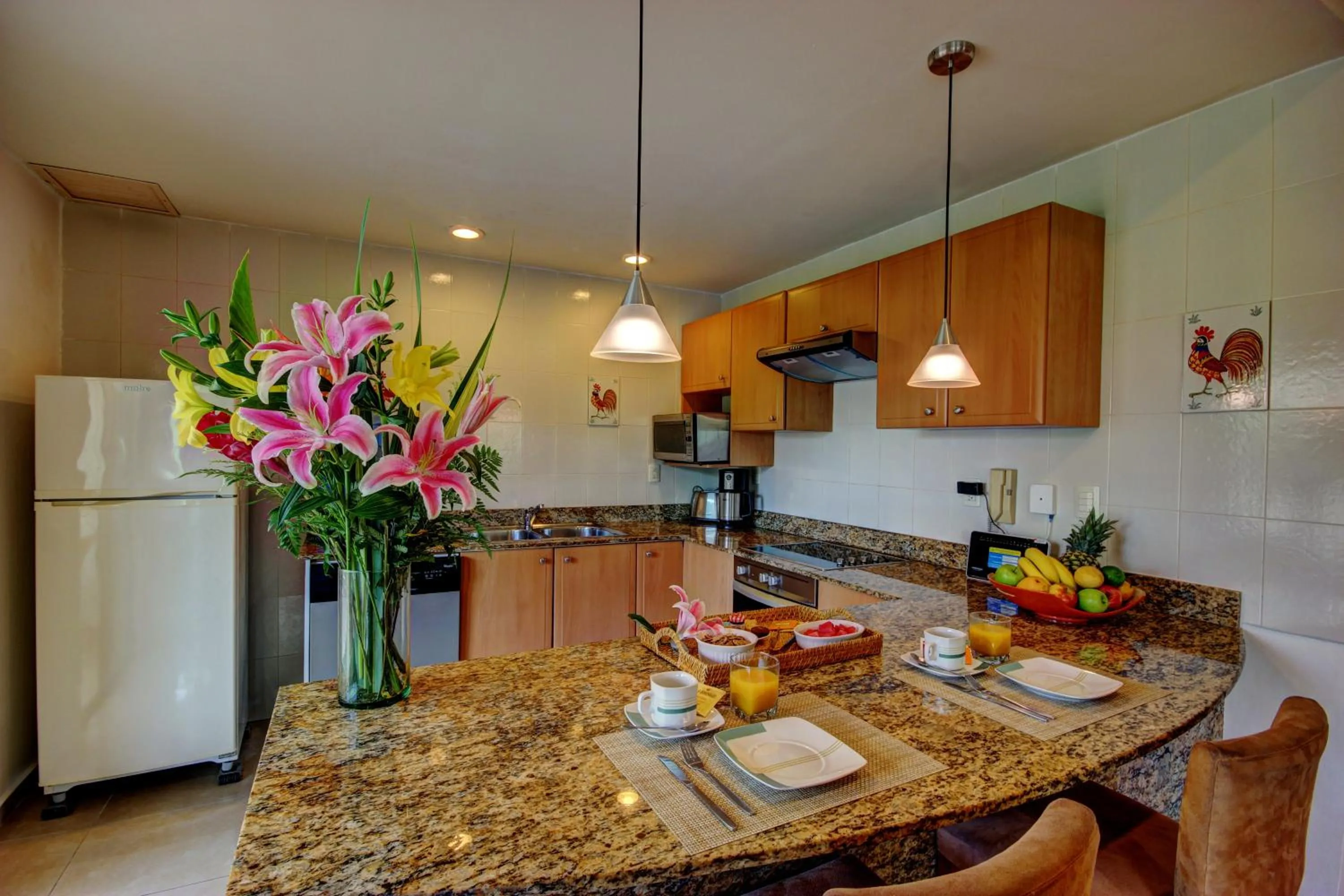 Kitchen or kitchenette in Riviera Maya Suites