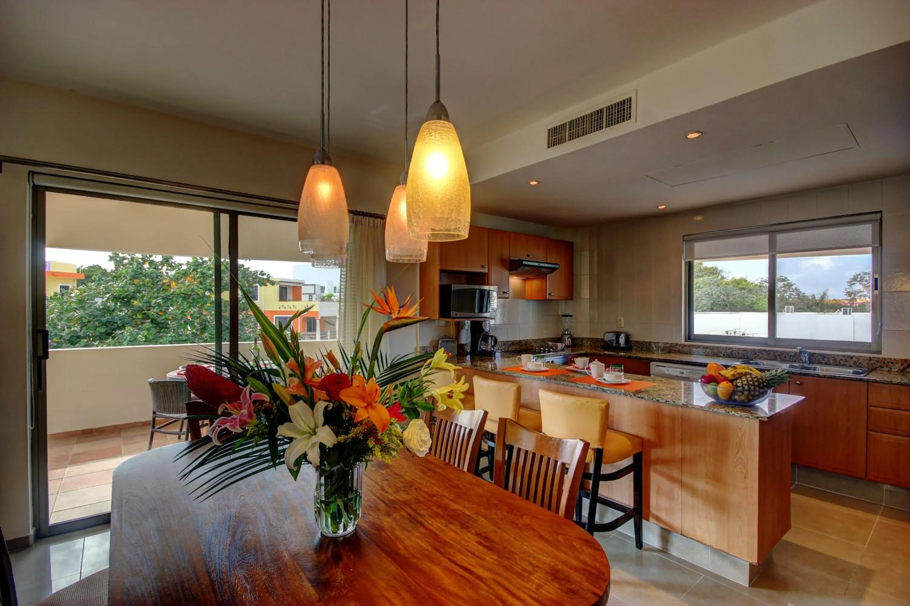 Kitchen or kitchenette in Riviera Maya Suites