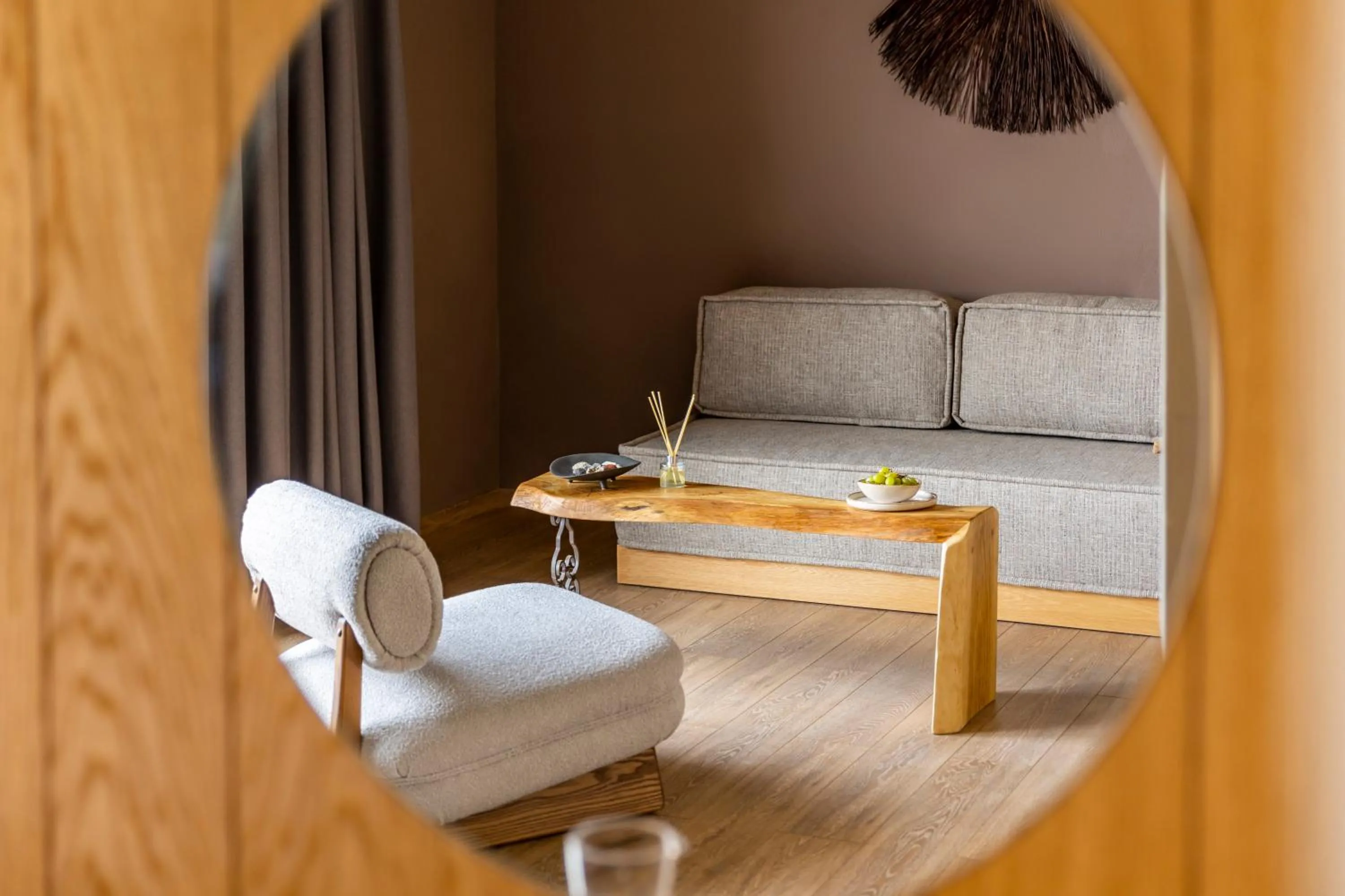 Living room in Skiathos Avaton Suites & Villas, Philian Hotels and Resorts