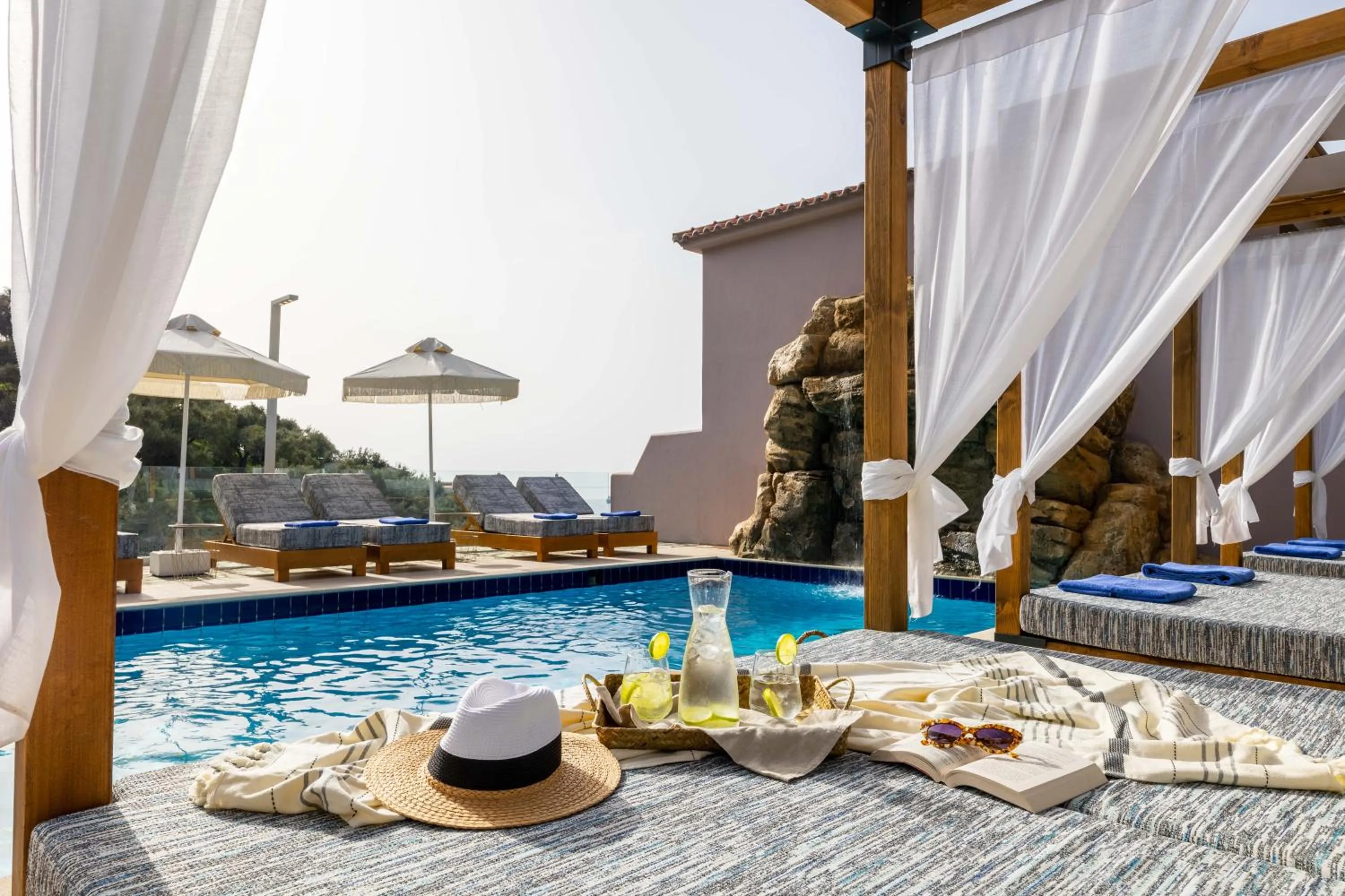 Swimming pool in Skiathos Avaton Suites & Villas, Philian Hotels and Resorts