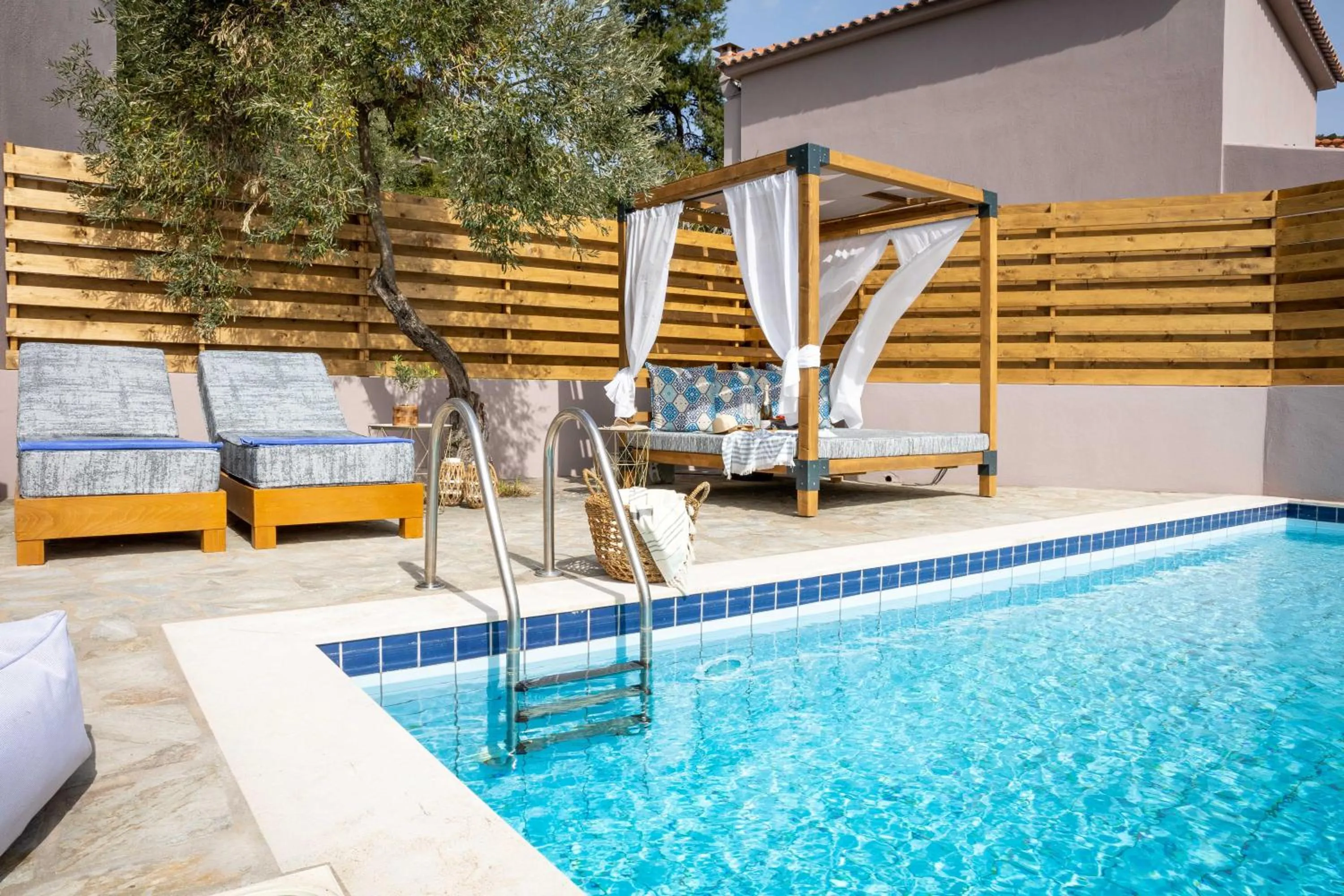Swimming pool in Skiathos Avaton Suites & Villas, Philian Hotels and Resorts