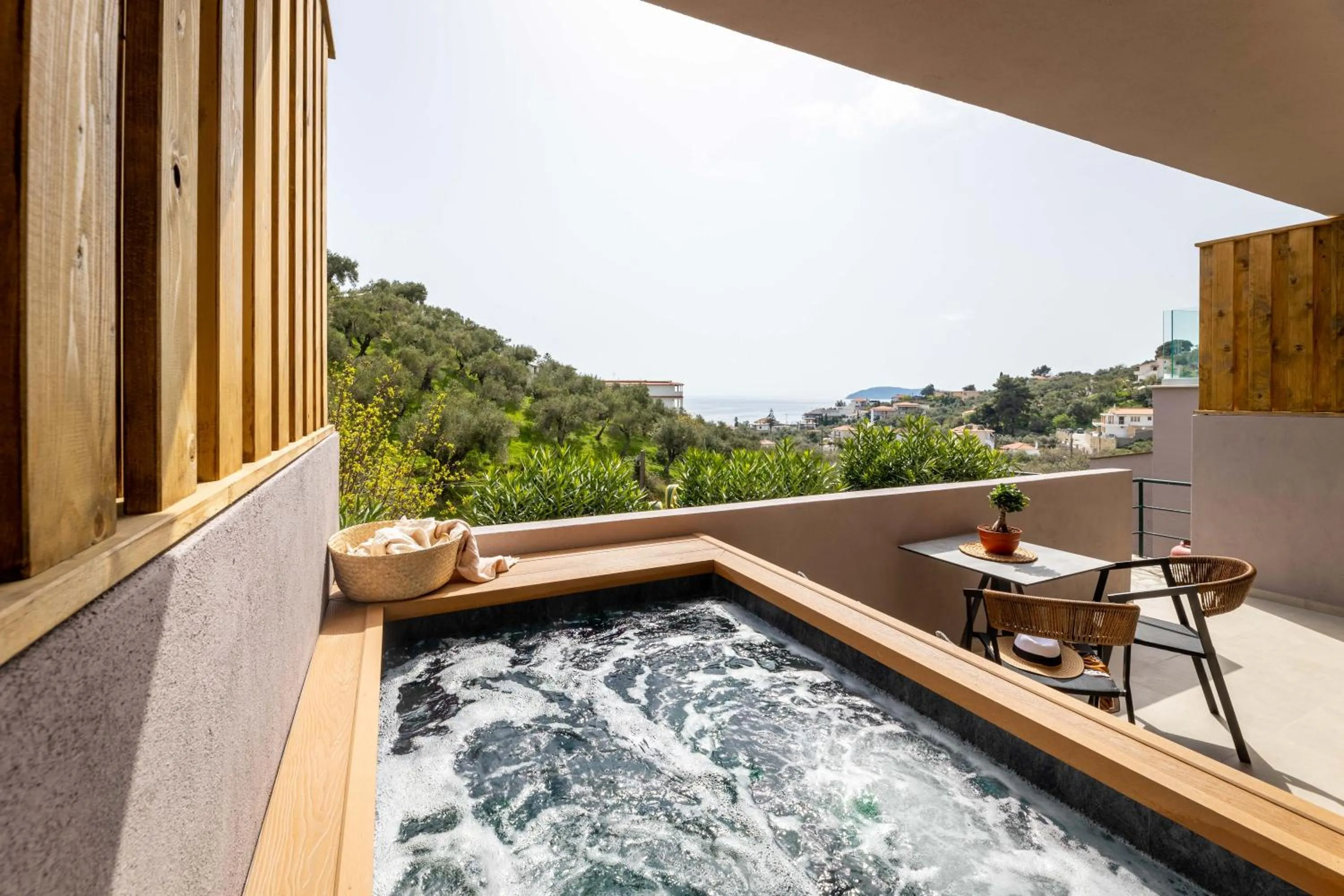 Balcony/Terrace in Skiathos Avaton Suites & Villas, Philian Hotels and Resorts