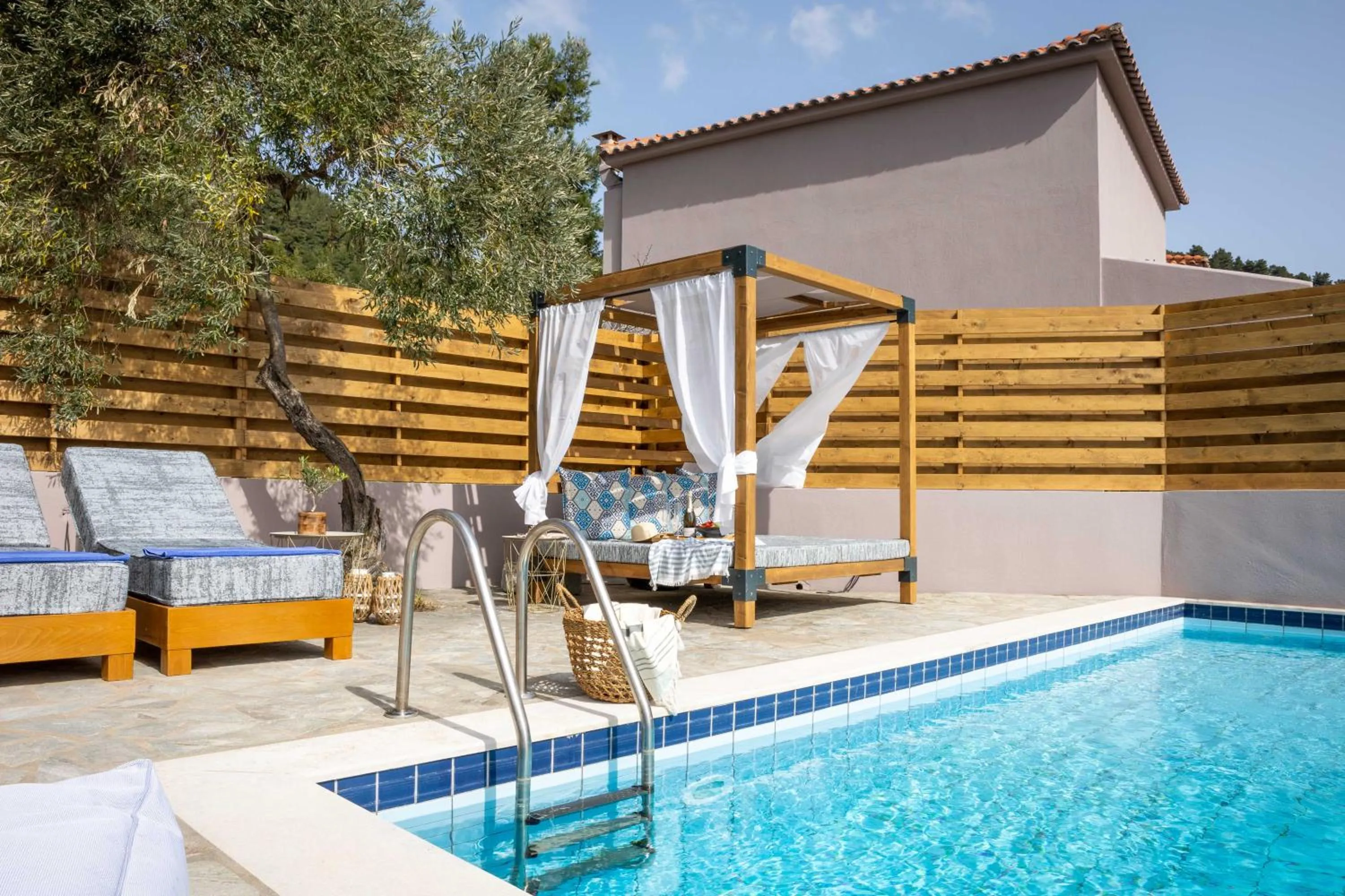 Swimming pool in Skiathos Avaton Suites & Villas, Philian Hotels and Resorts