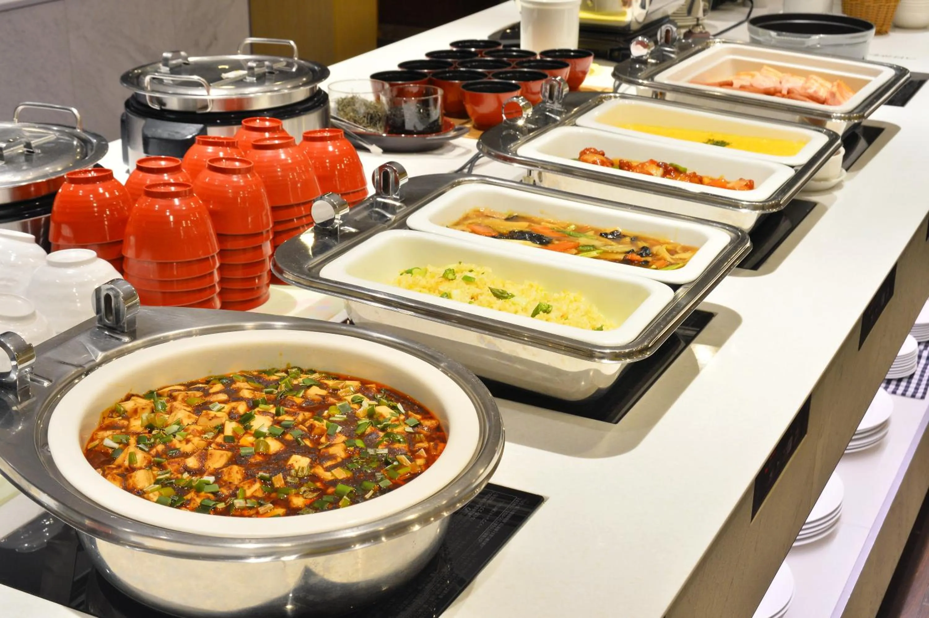 Restaurant/places to eat in HOTEL MYSTAYS Hakodate Goryokaku