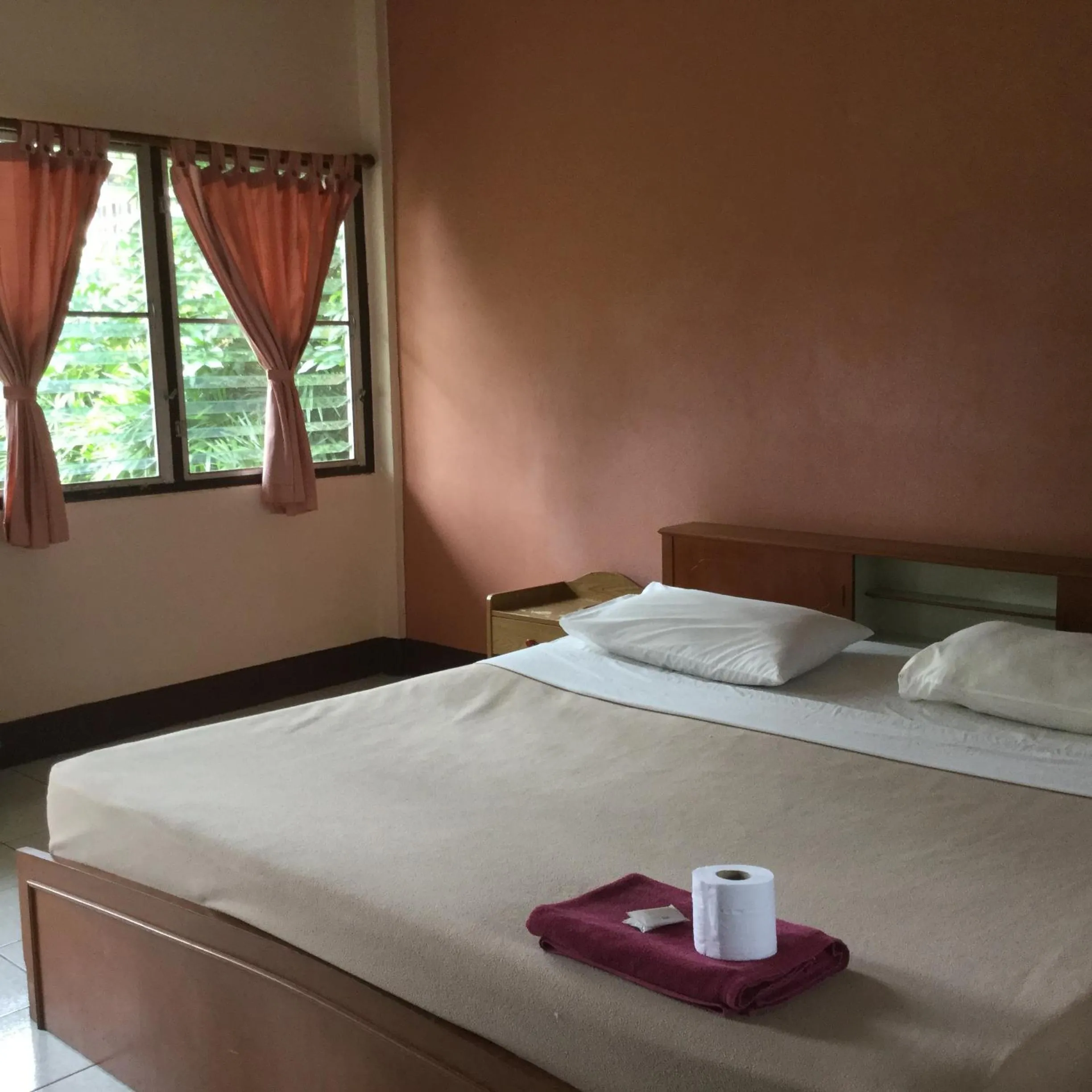 Bed in Baan Bua Guest House