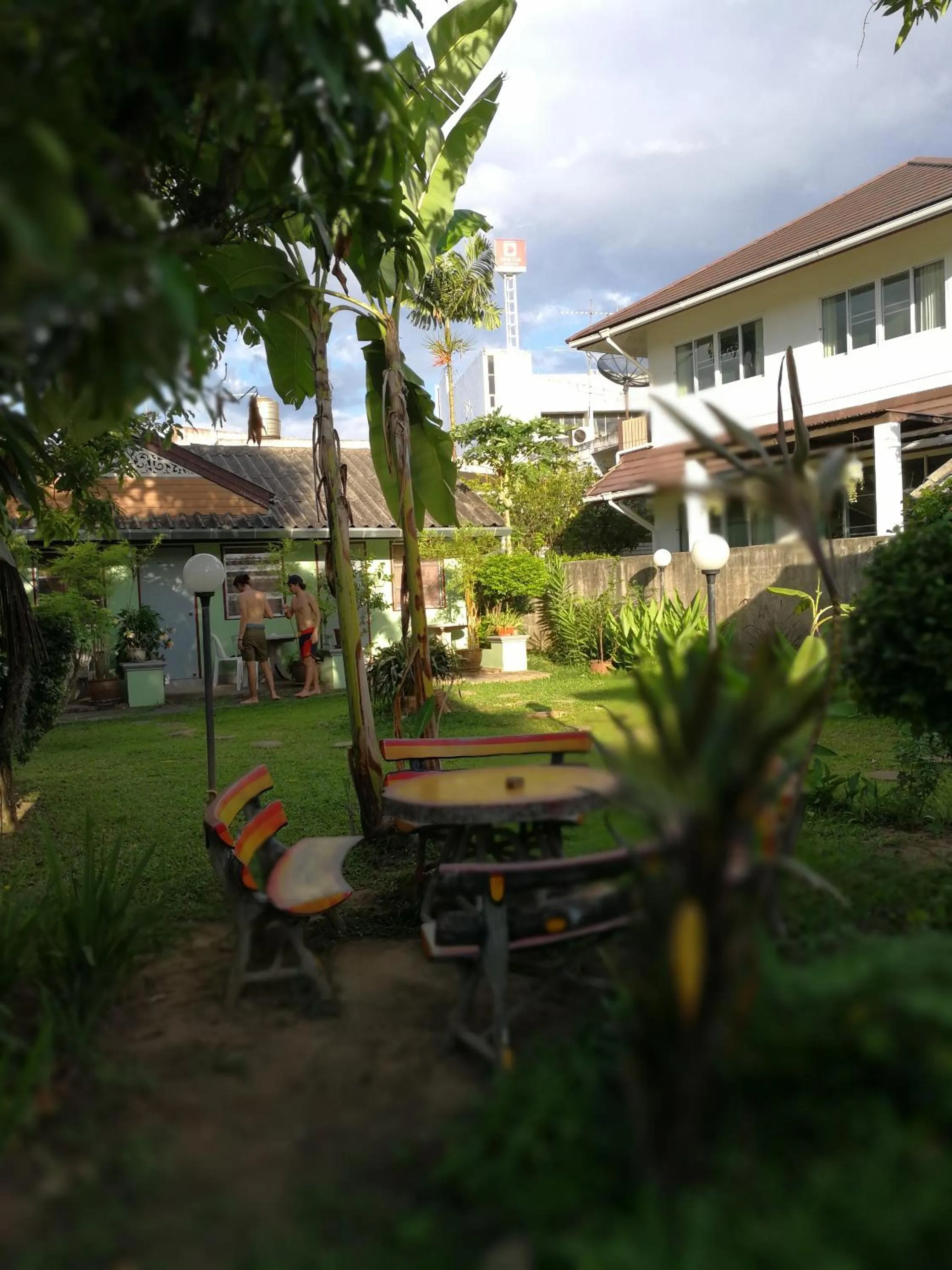 Garden in Baan Bua Guest House