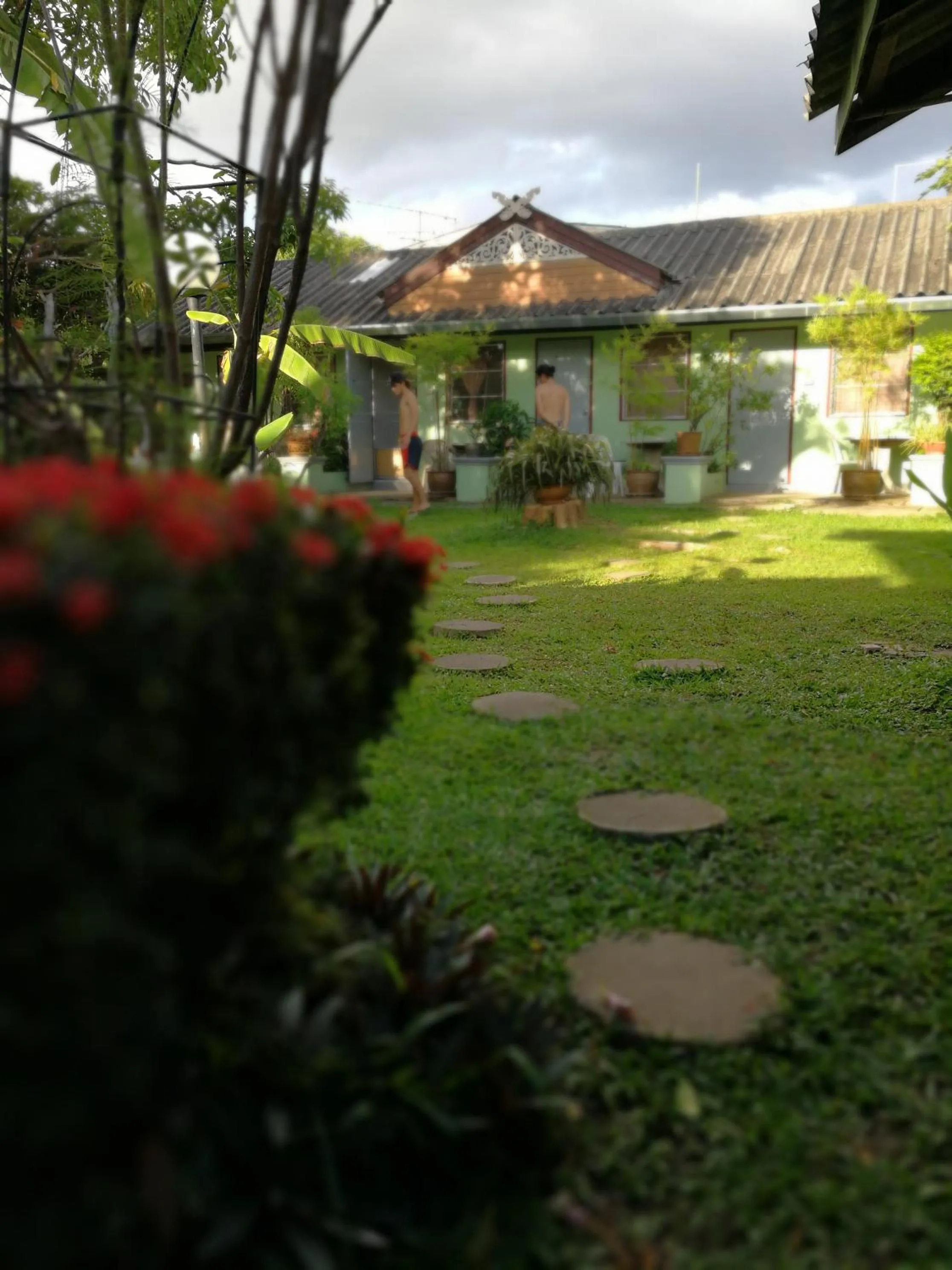 Garden in Baan Bua Guest House