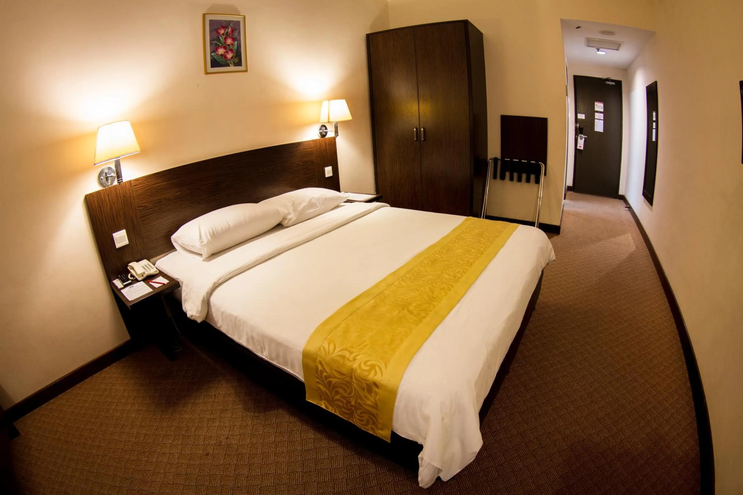 Bed in Hotel Tanjong Vista