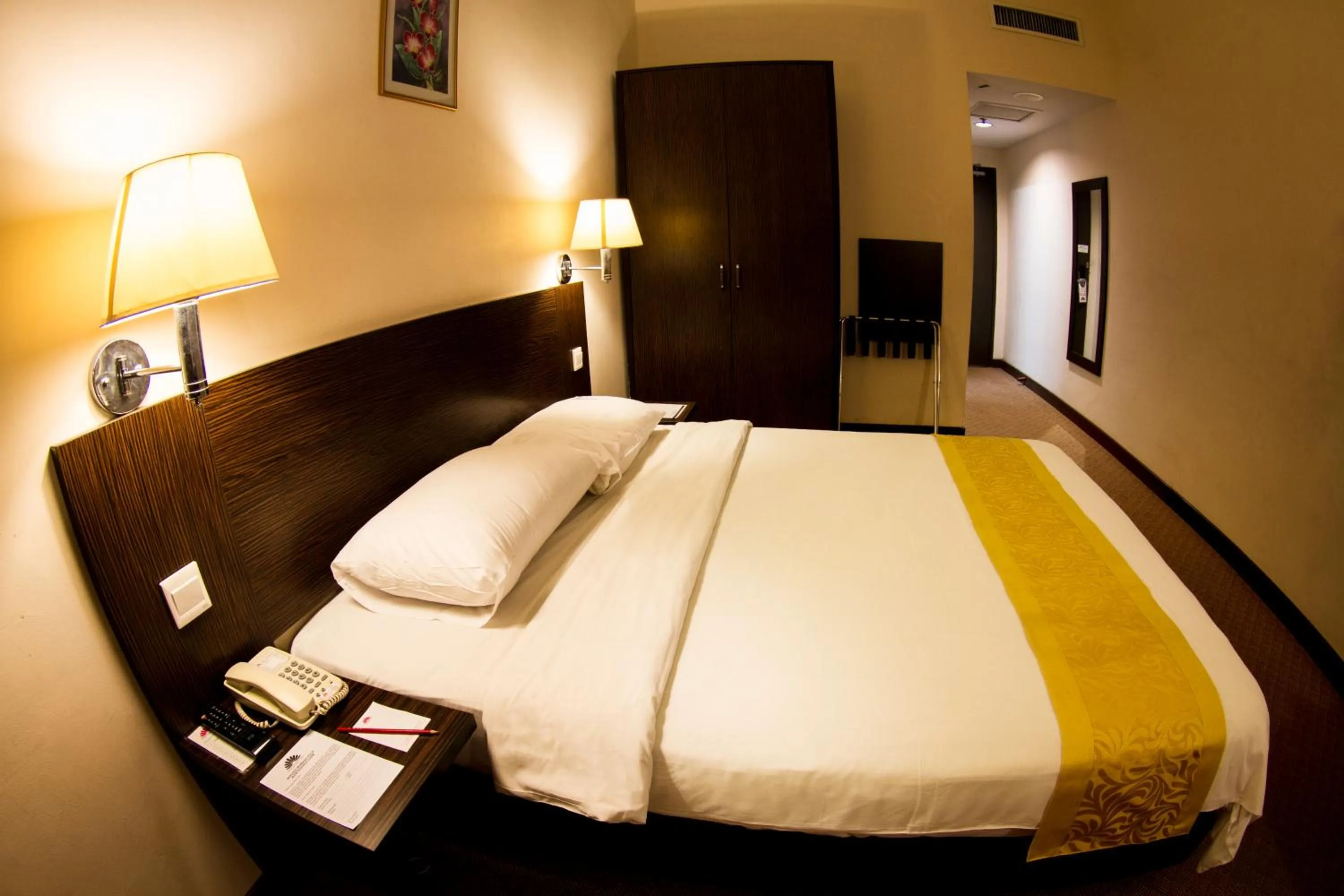 Bed in Hotel Tanjong Vista
