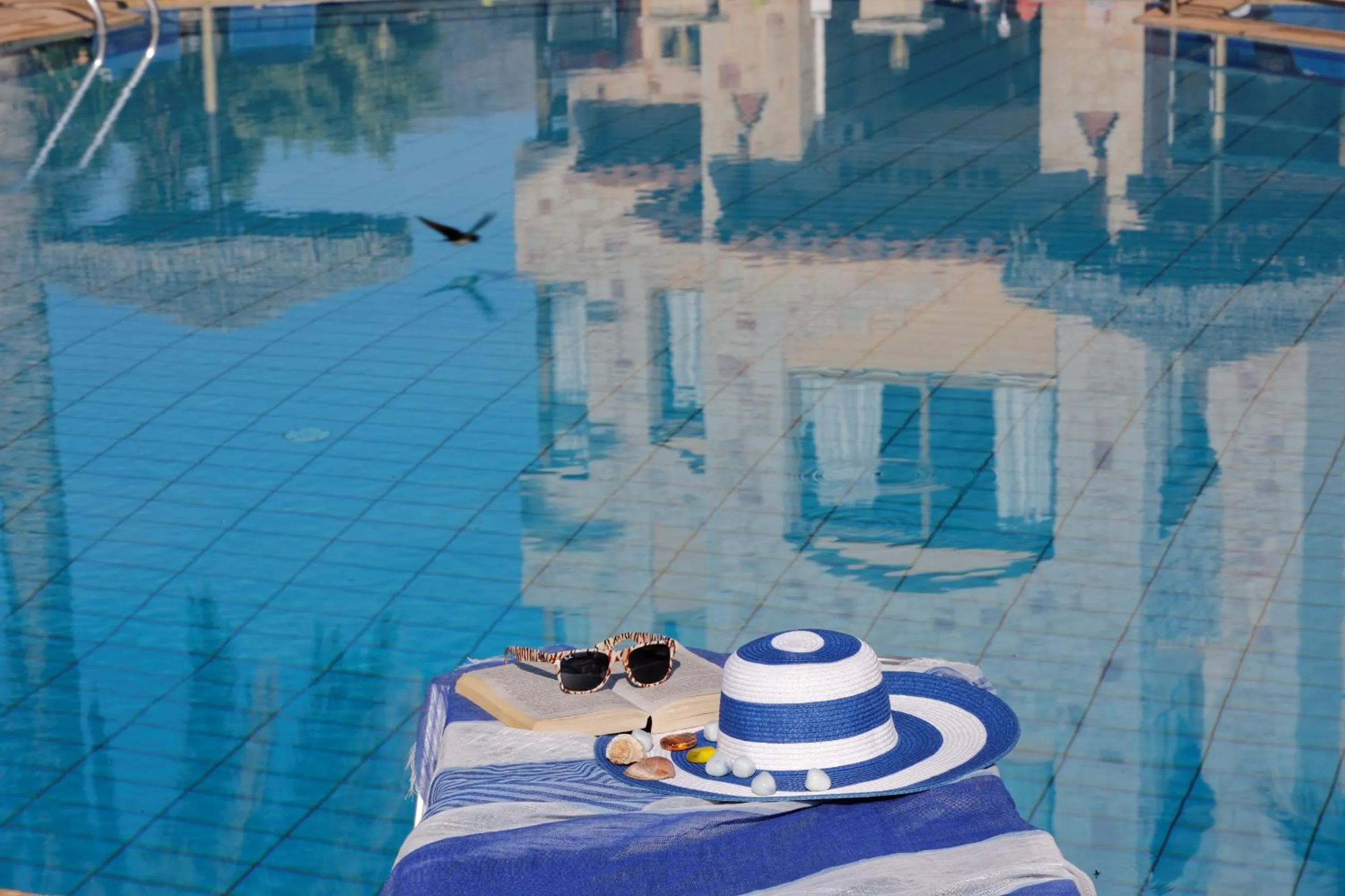 Swimming pool in Danelis Studios & Apartments