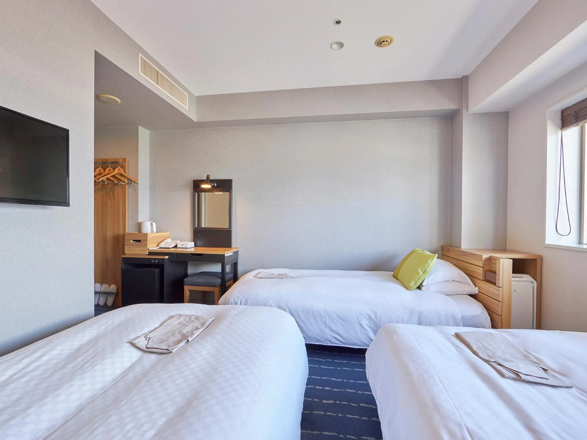 Photo of the whole room, Bed in Hearton Hotel Nishi Umeda