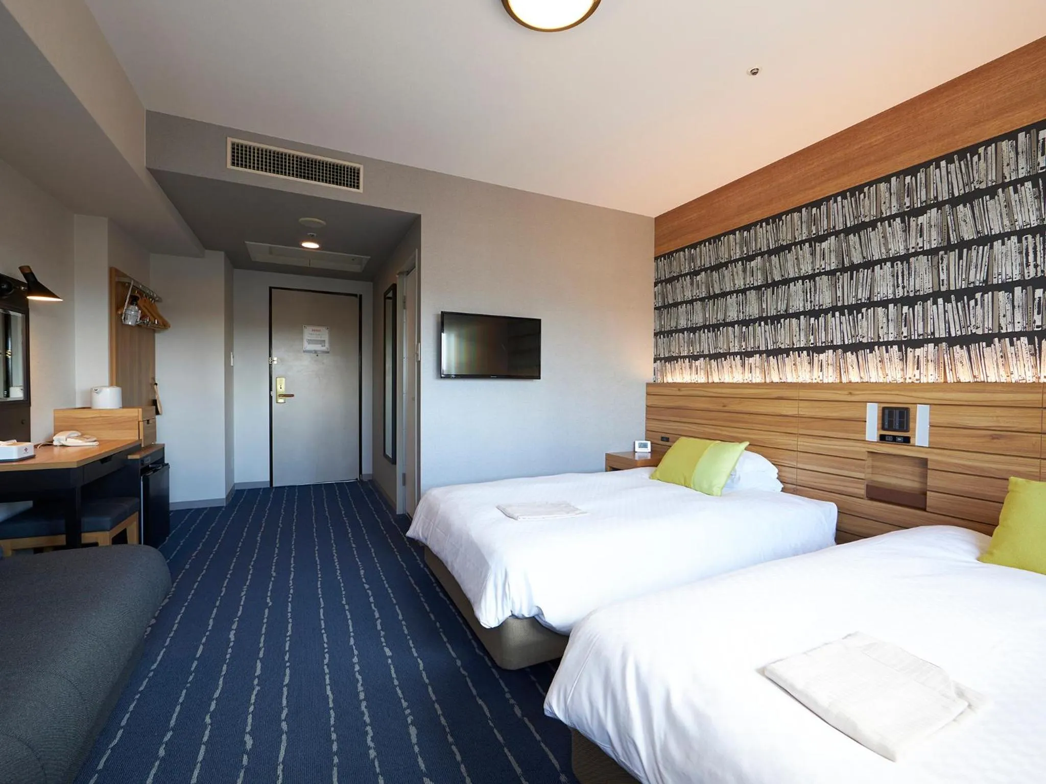 Photo of the whole room, Bed in Hearton Hotel Nishi Umeda