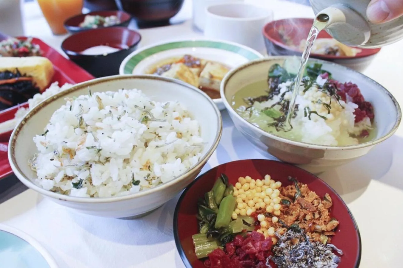 Buffet breakfast in Hearton Hotel Nishi Umeda