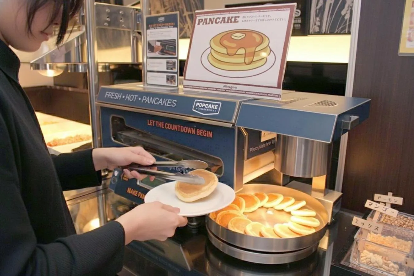 Buffet breakfast in Hearton Hotel Nishi Umeda