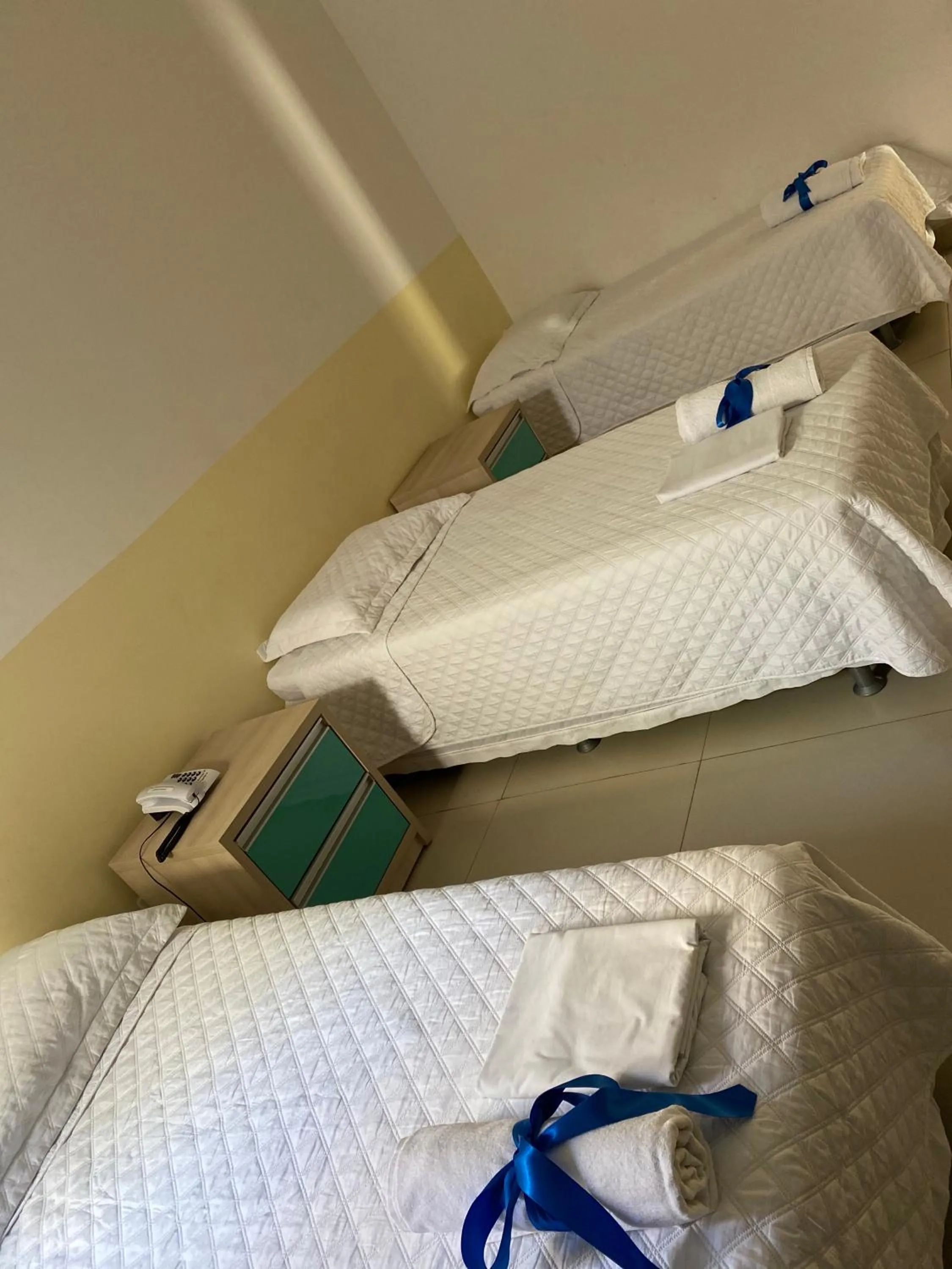 Bed in Hotel Pousada Universitária