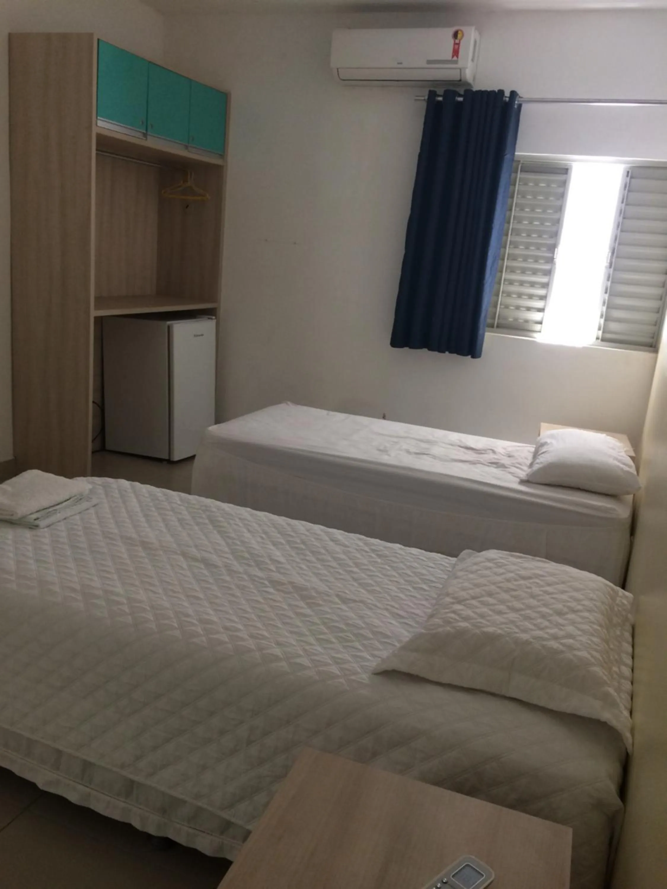 Bed in Hotel Pousada Universitária